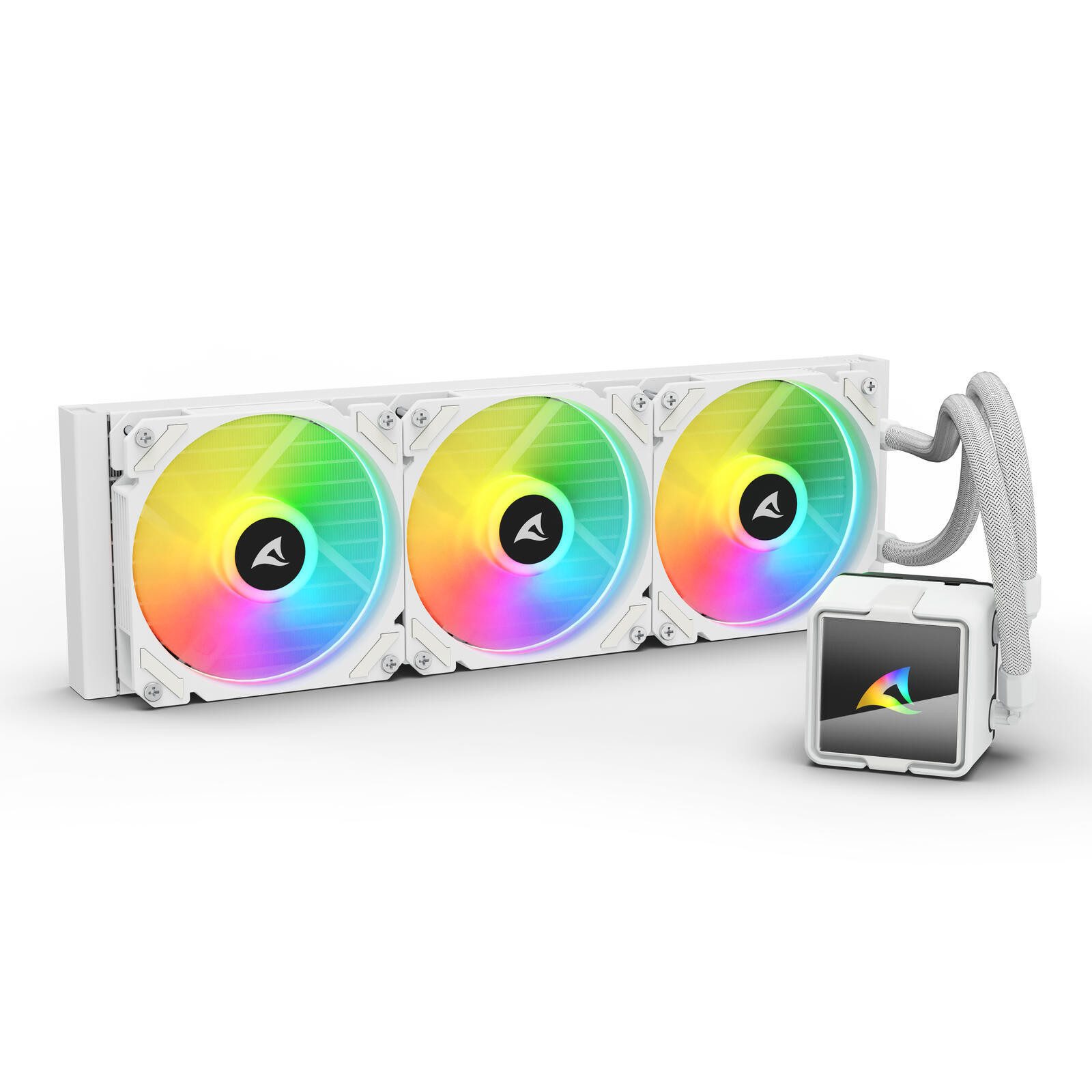 Sharkoon CPU Kühler Sharkoon CPU Wasserkühler S60 ARGB weiß