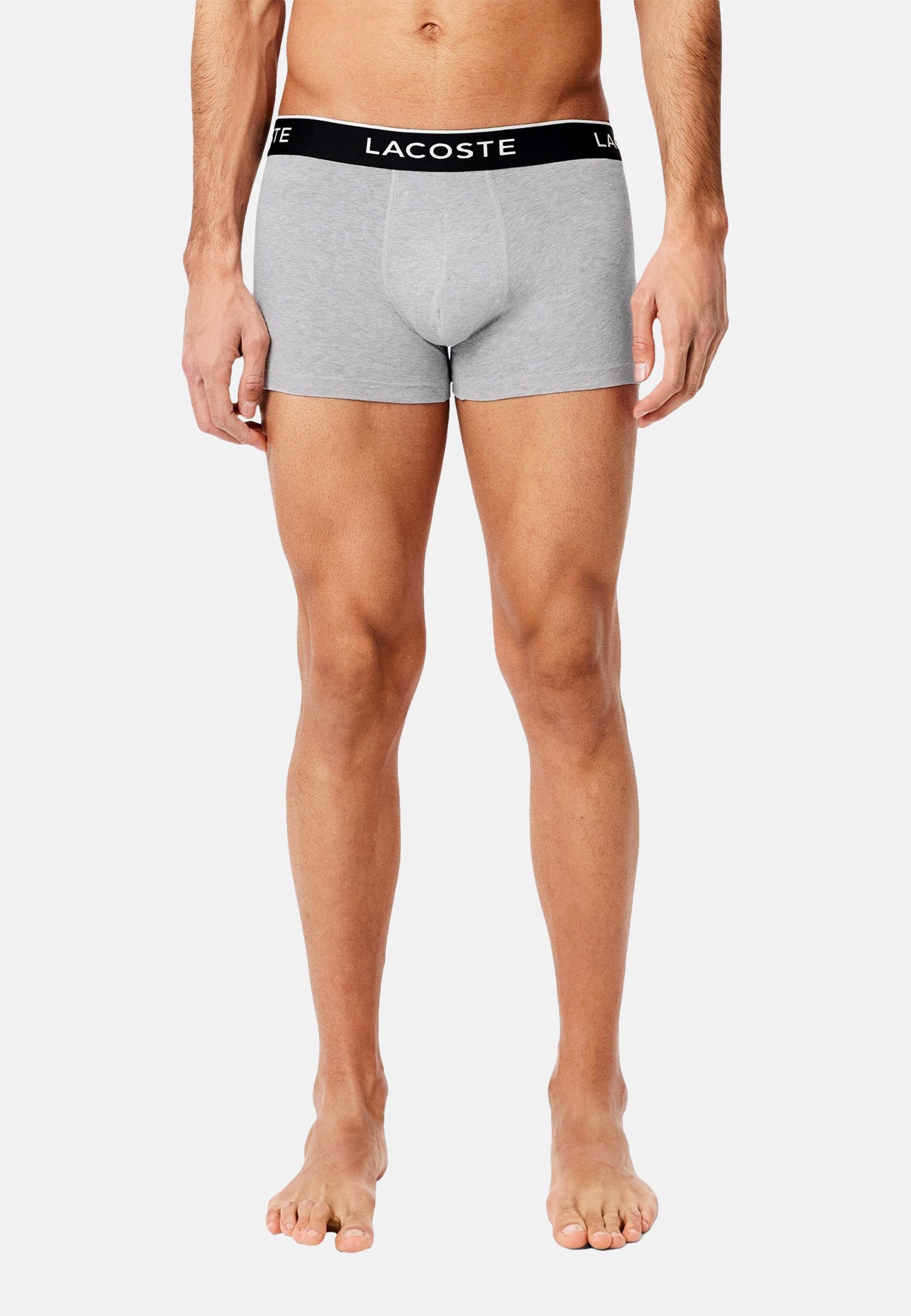 Lacoste Boxershorts Boxershorts Unterhosen 3-Pack (3-St)