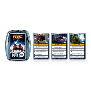 Winning Moves Spiel, Wissenspiel Top Trumps Quiz - Zurück in die Zukunft