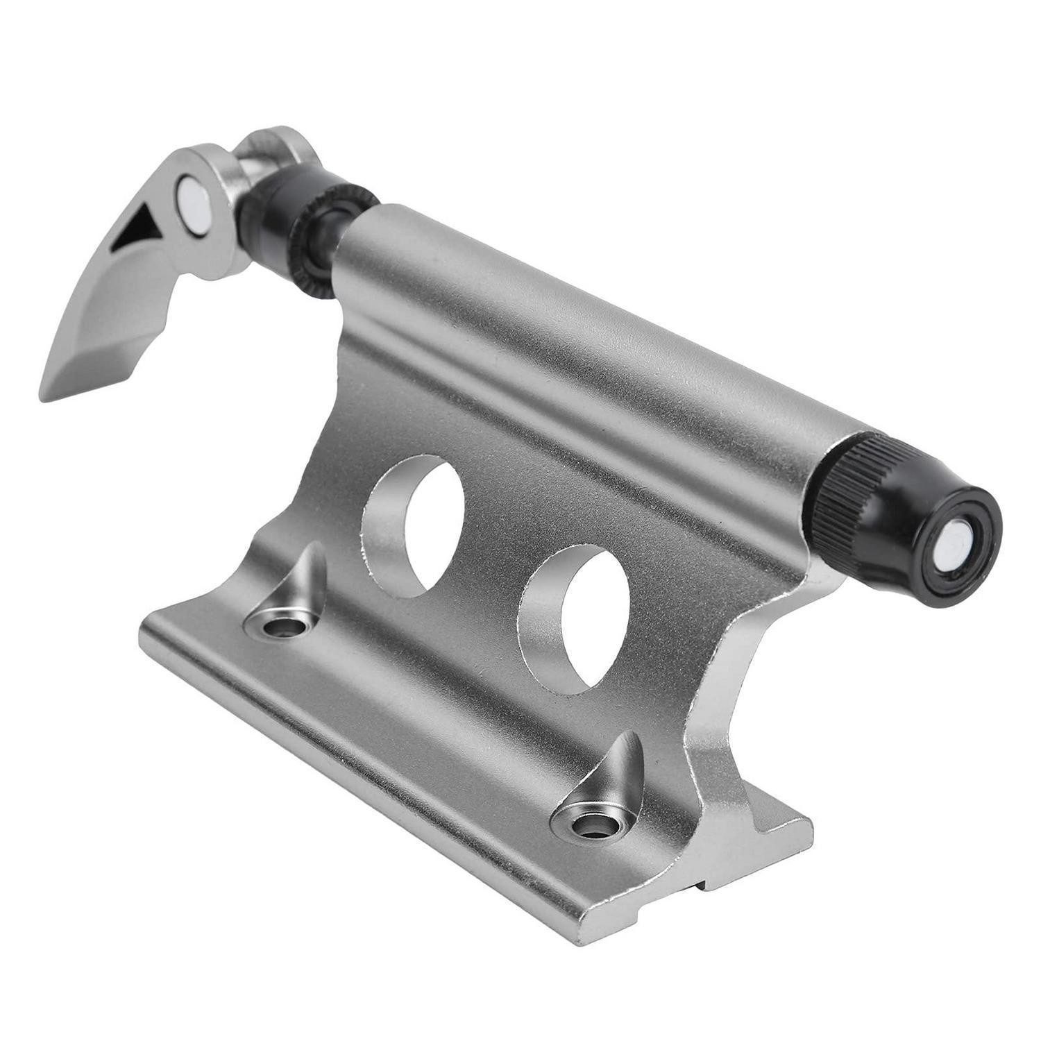 LuxusKollektion Fahrrad-Gepäckträger Fahrradgabelhalterung Aluminium Tiefes Titan (1-St)
