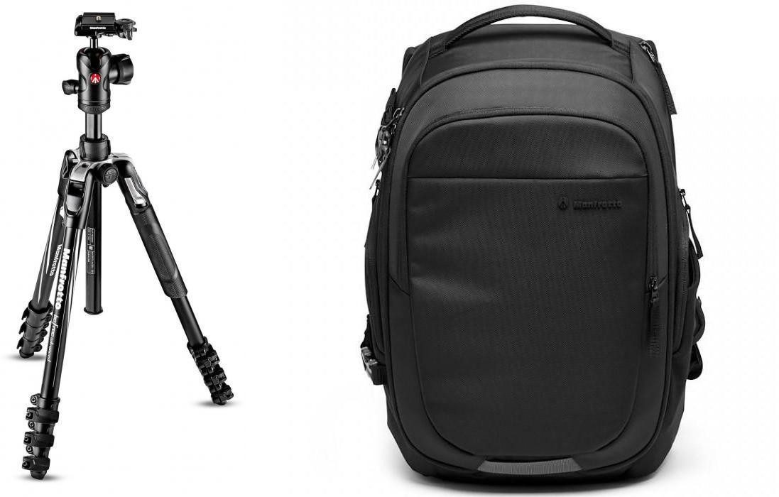 Manfrotto Befree Advanced Alu Reisestativ Kit + Advanced 3 R Stativhalterung