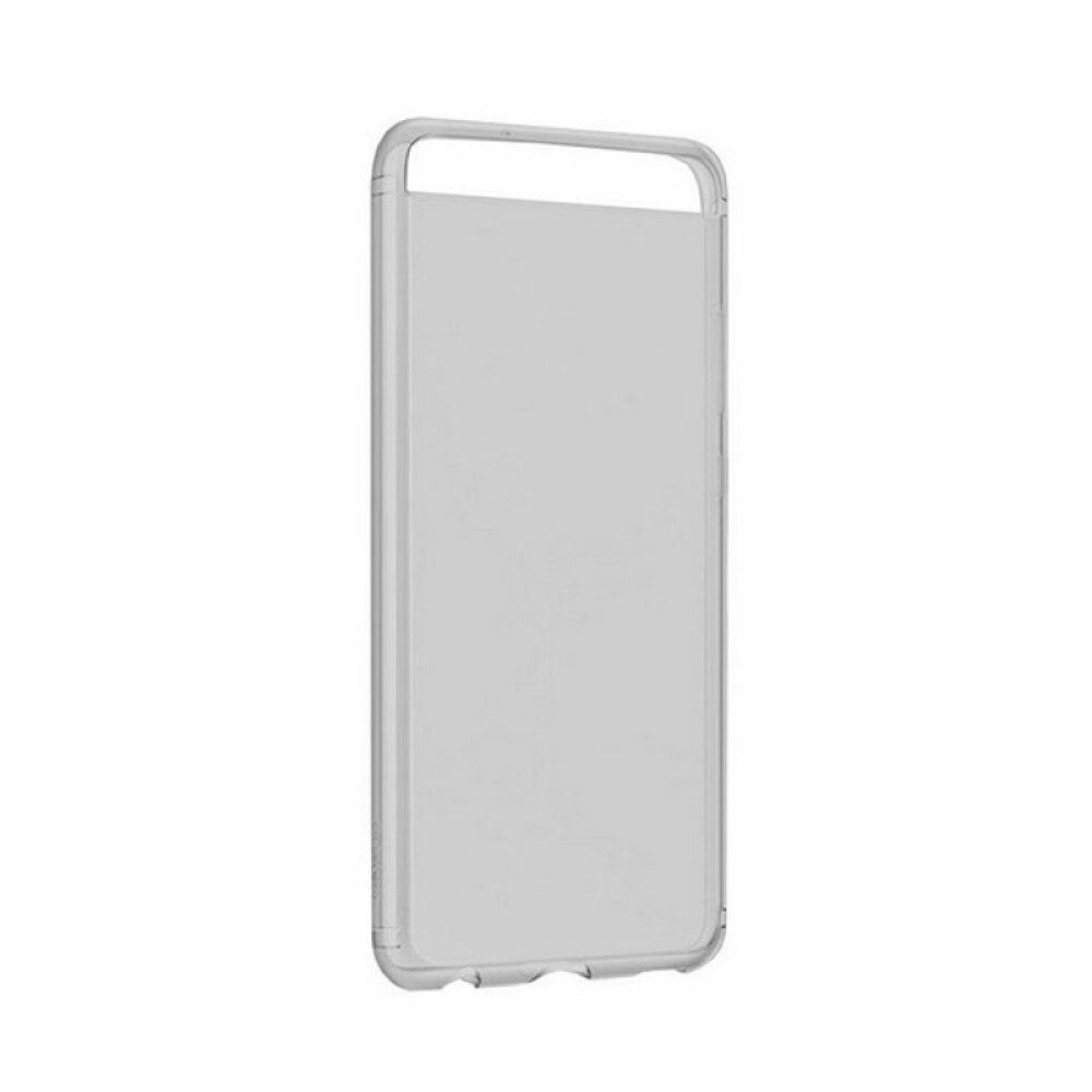 Huawei Handytasche Original TPU Handyhülle für Huawei P10 Plus grau klar 51991874 (Bumper)
