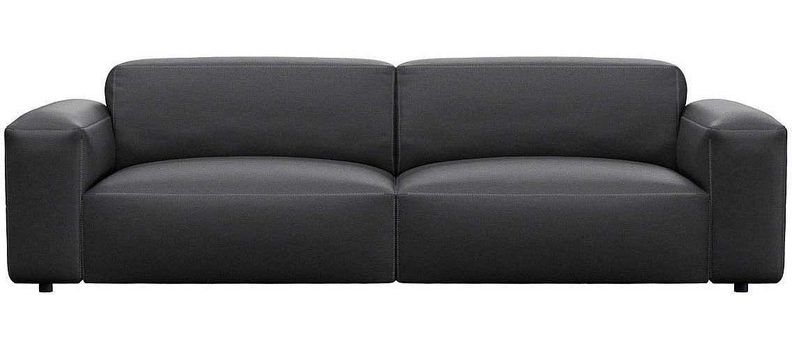 FLEXLUX 3-Sitzer Lucera Sofa, super bequem durch hochwertigen Sitzaufbau mit Kaltschaum, modern & anschmiegsam, Designsofa