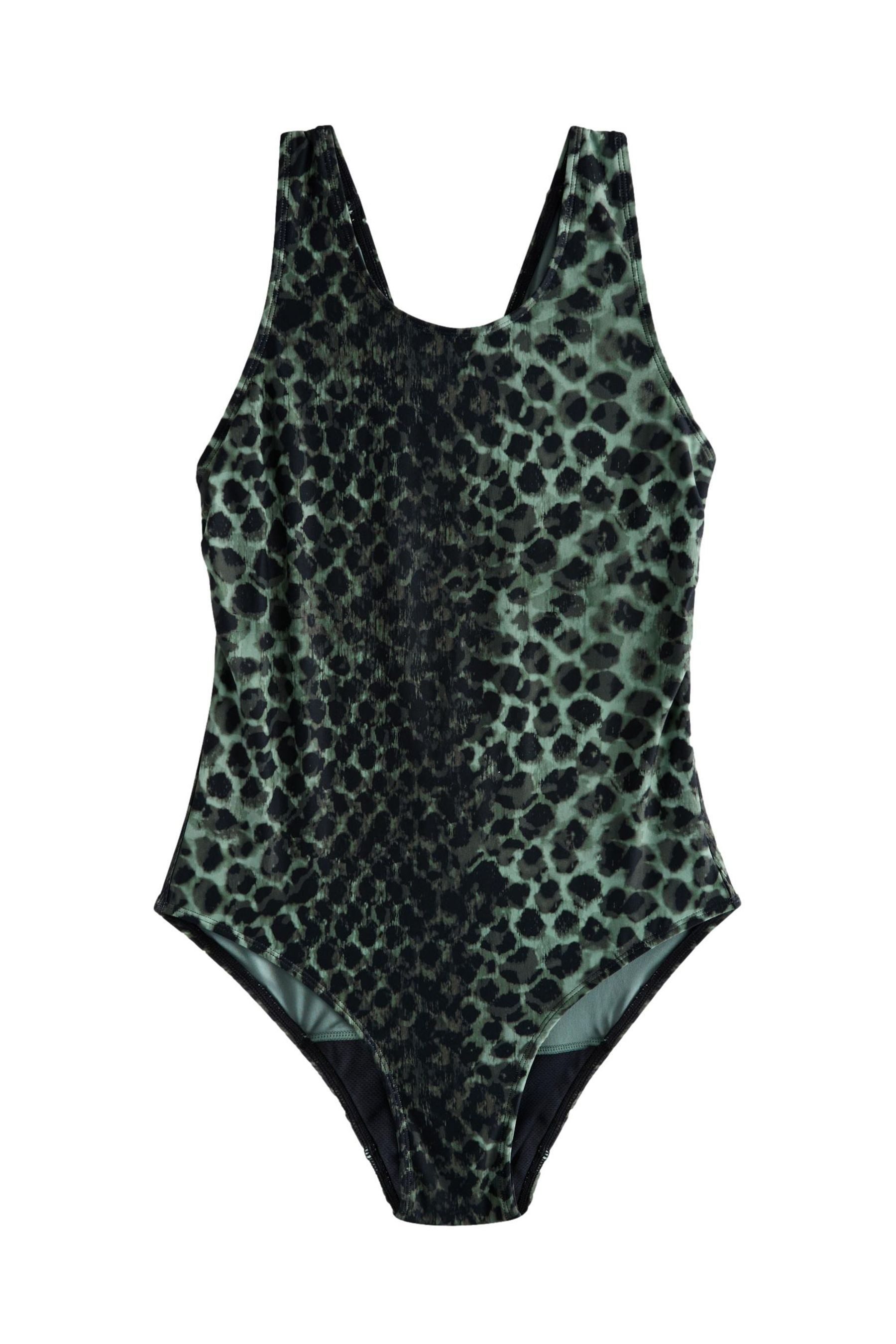 Next Badeanzug Perioden-Badeanzug mit hohem Ausschnitt (1-St)