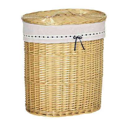 HOMCOM Wäschekorb »Wäschekorb mit herausnehmbarem Wäschesack«