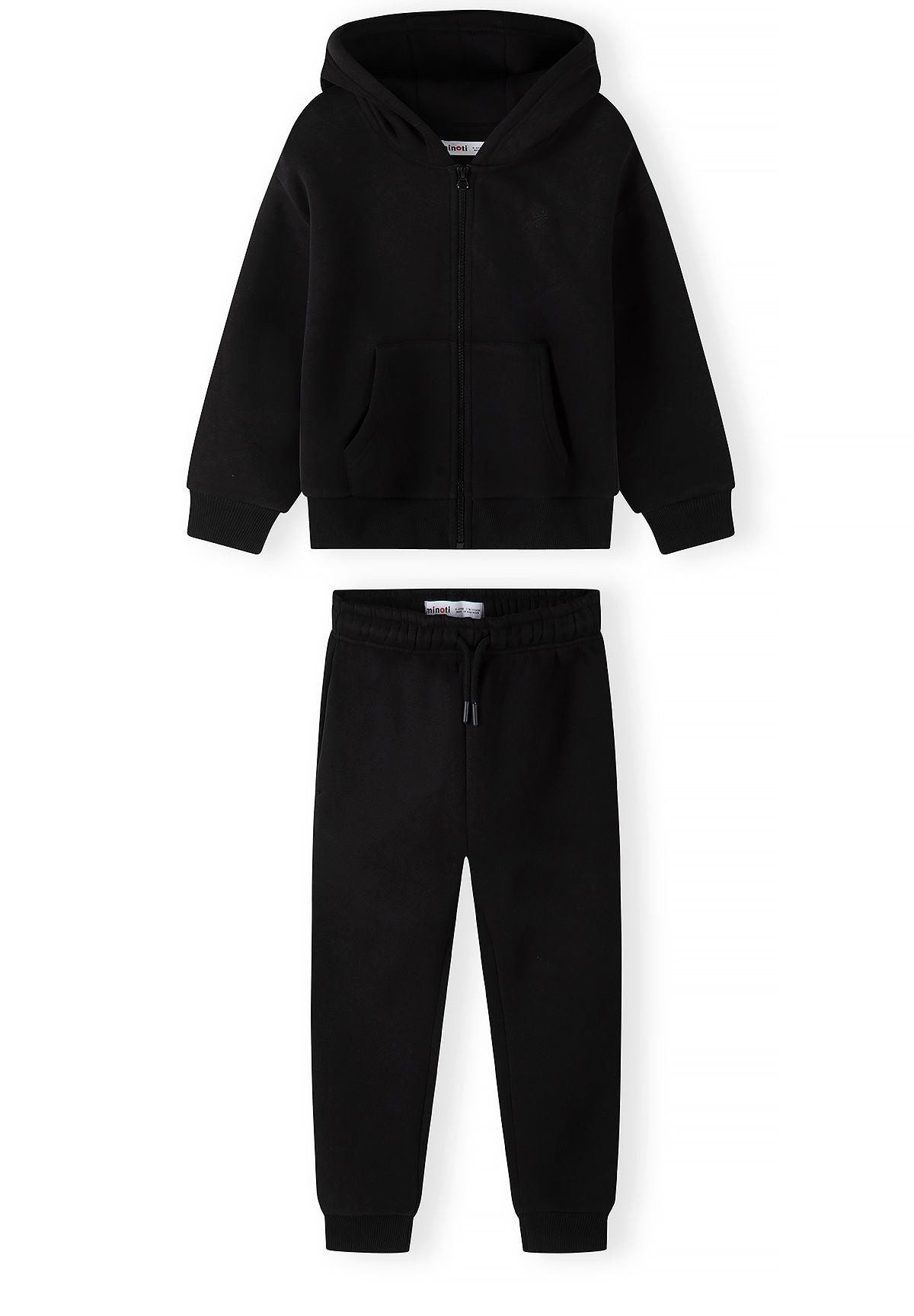 MINOTI Jogginganzug für Jungen (Set, 2-tlg., Sweatjacke und Hose), Kängurutasche