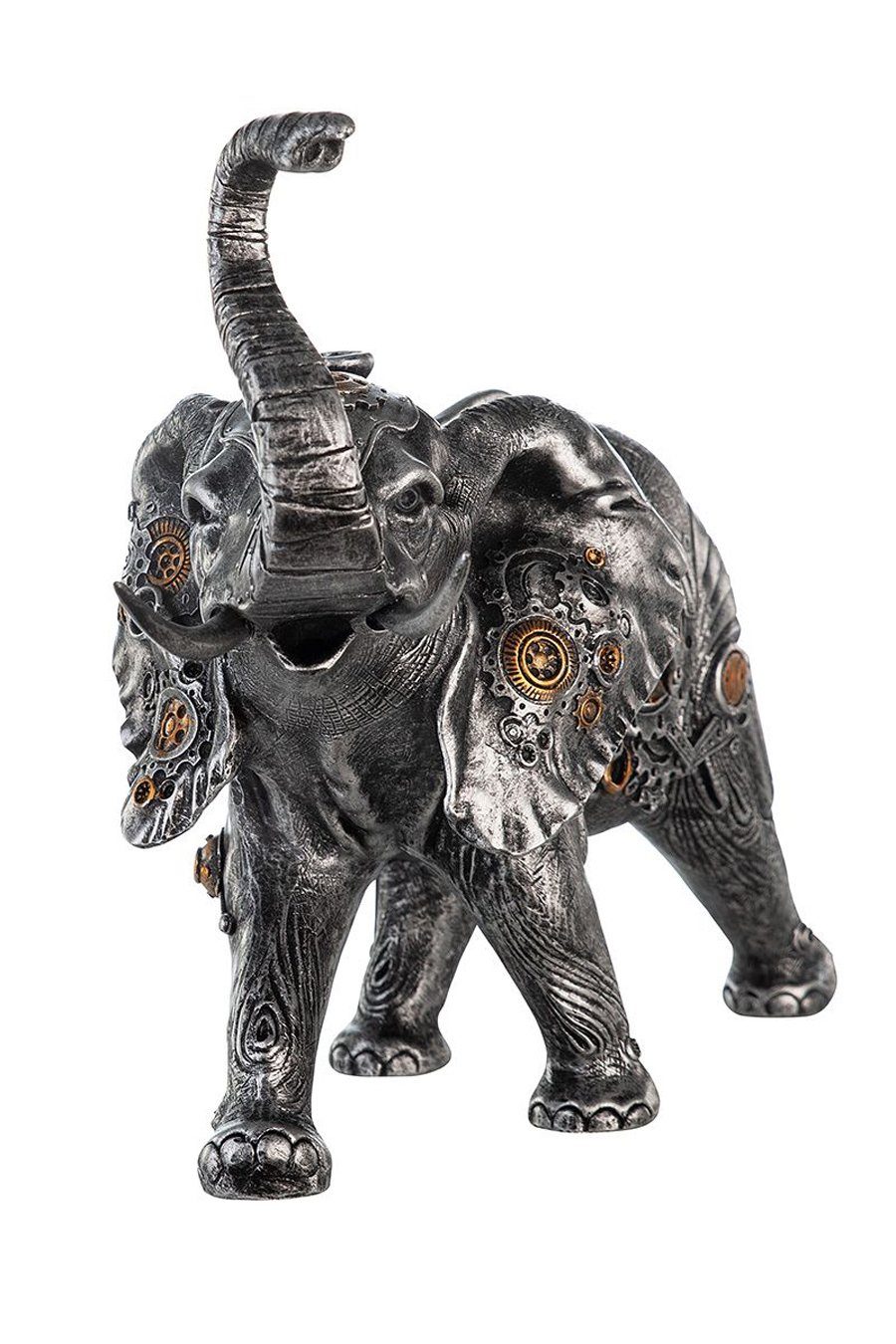 Brillibrum Dekofigur Zahnrad Design Steampunk Skulptur günstig online kaufen