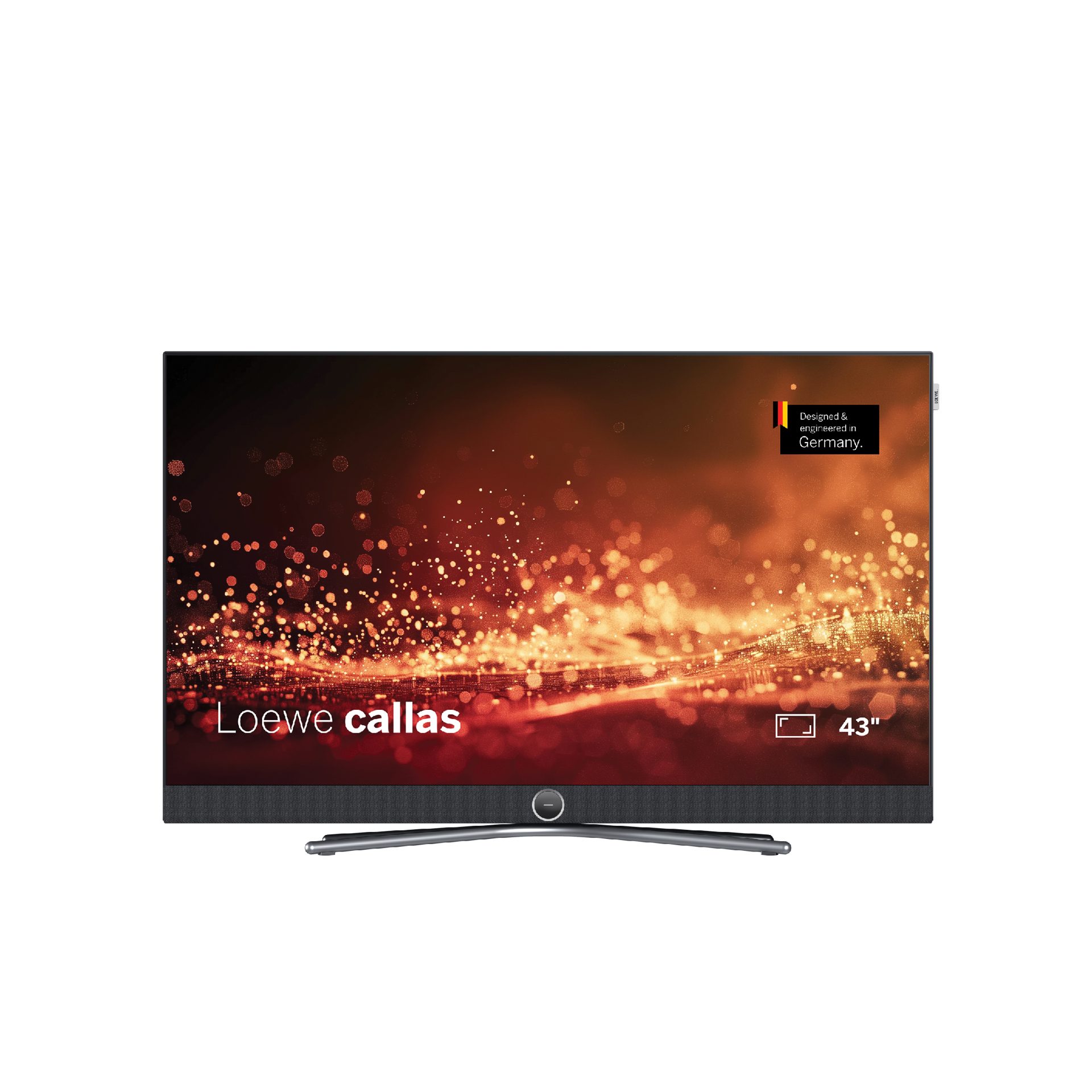 Loewe Loewe callas LED-Fernseher (108 cm/43 Zoll, 3840 x 2160, Entwickelt in Deutschland, 30 Monate Garantie bei Registrierung)