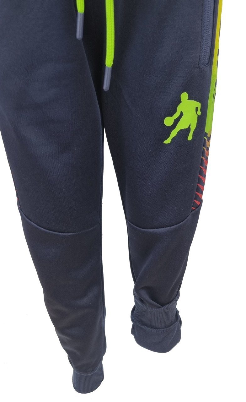 Fashion Boy Jogginghose warme Jogginghose Freizeithose Sweathose gefüttert J283 Elastikbund mit Tunnelzug – Bild 4 von 4
