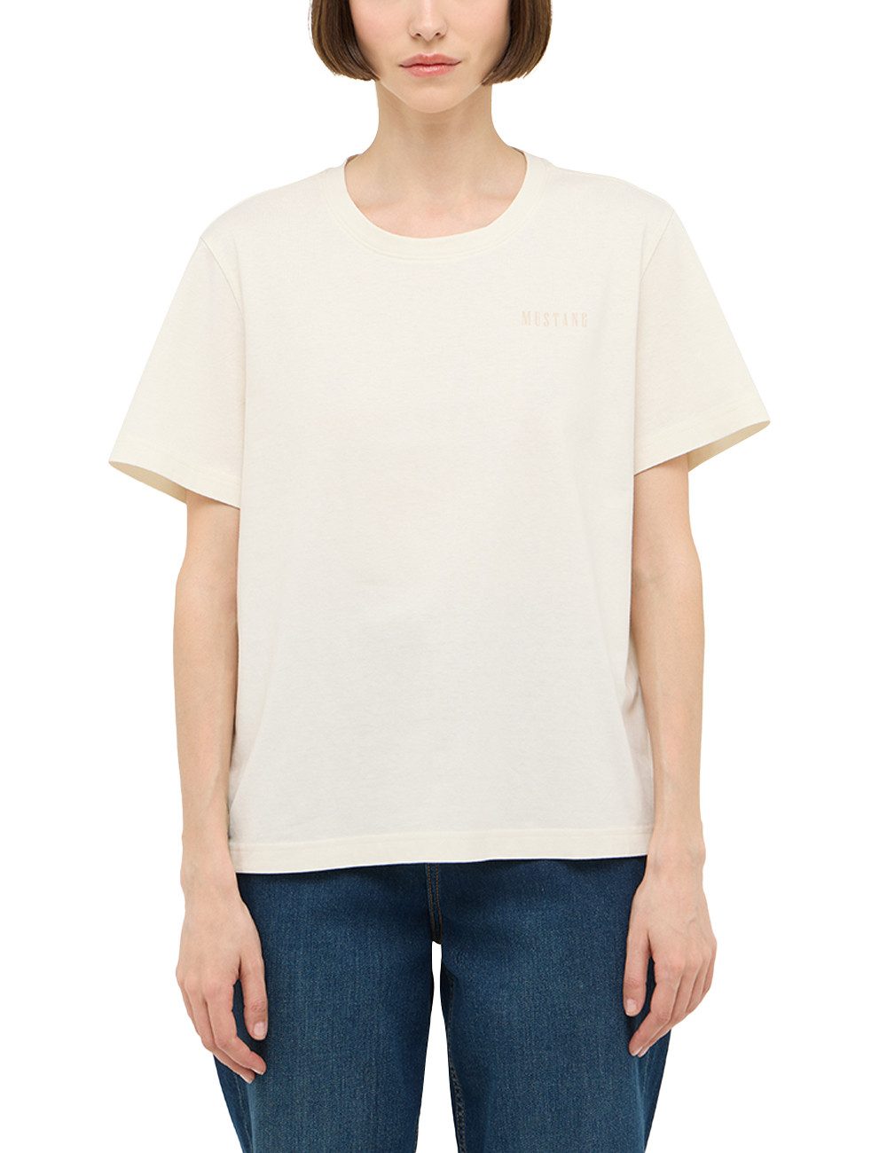 MUSTANG Kurzarmshirt Damen Style Floris
