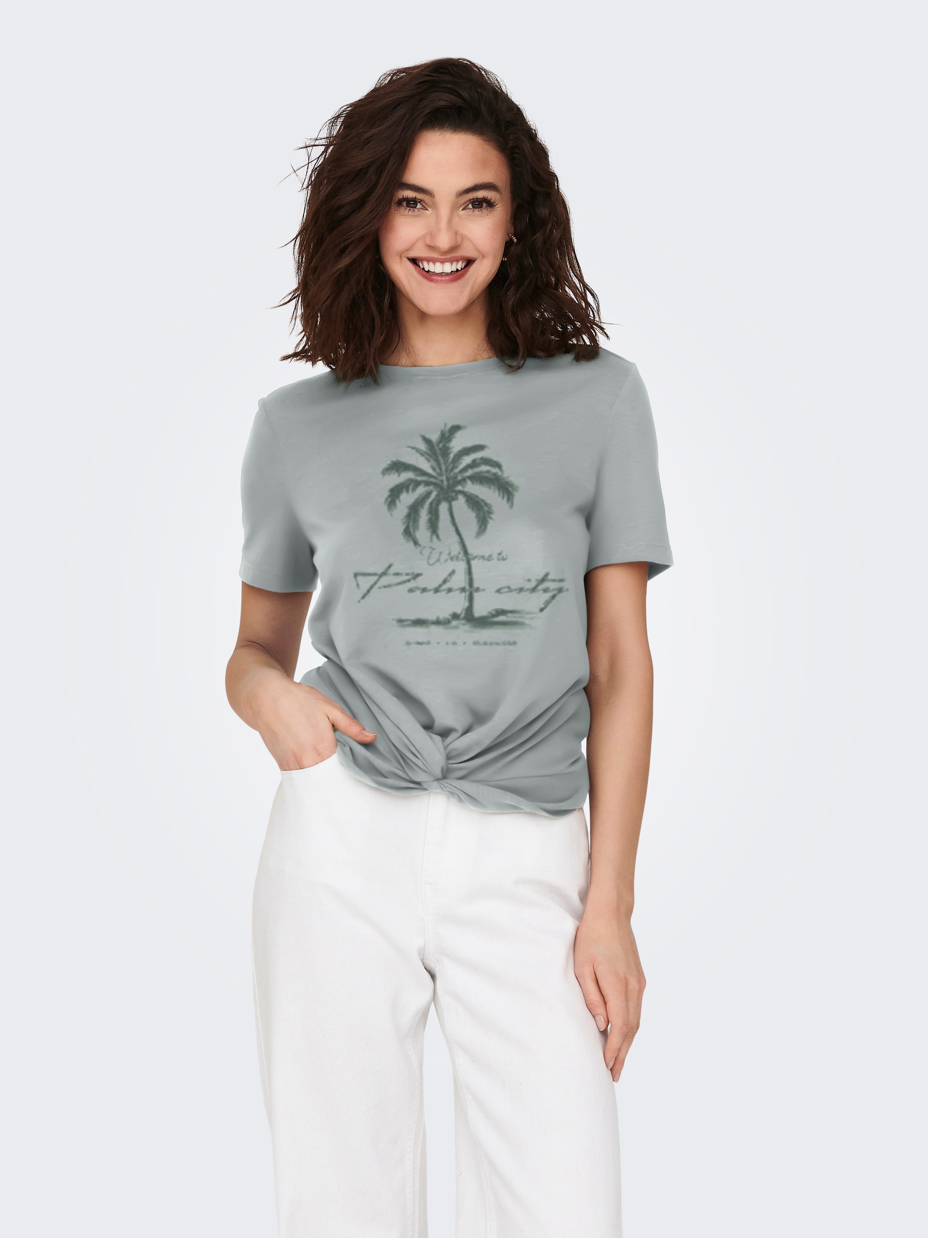 ONLY Kurzarmshirt ONLCARRIE REG TWIST S/S günstig online kaufen