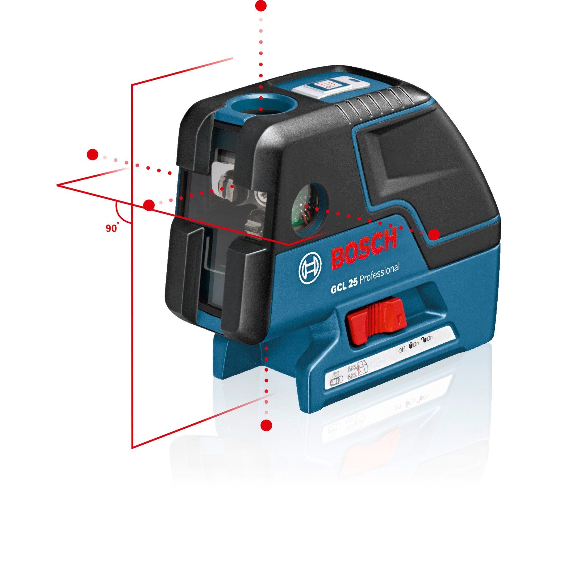 Bosch Professional Entfernungsmesser Bosch Professional Kombilaser GCL 25 Professional
