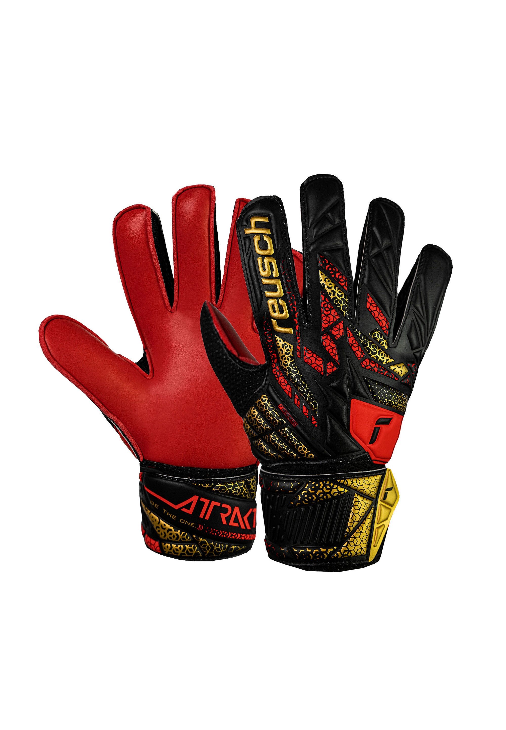 Reusch Torwarthandschuhe Attrakt Solid Junior mit Expanse Cut