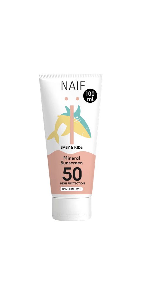 Naïf Körperpflegemittel Naïf Baby & Kids Mineral Sunscreen SPF50 100ml