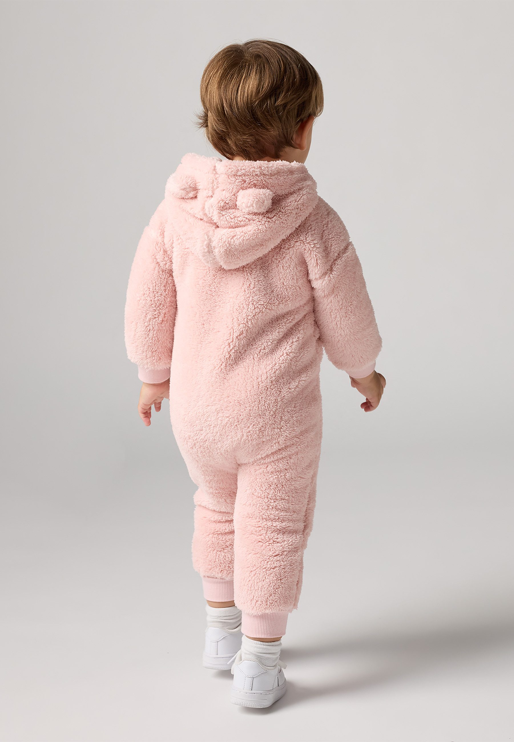 Levi's® Kids Plüschoverall LVN BEAR SHERPA COVERALL mit Kapuze mit Öhrchen - for Girls