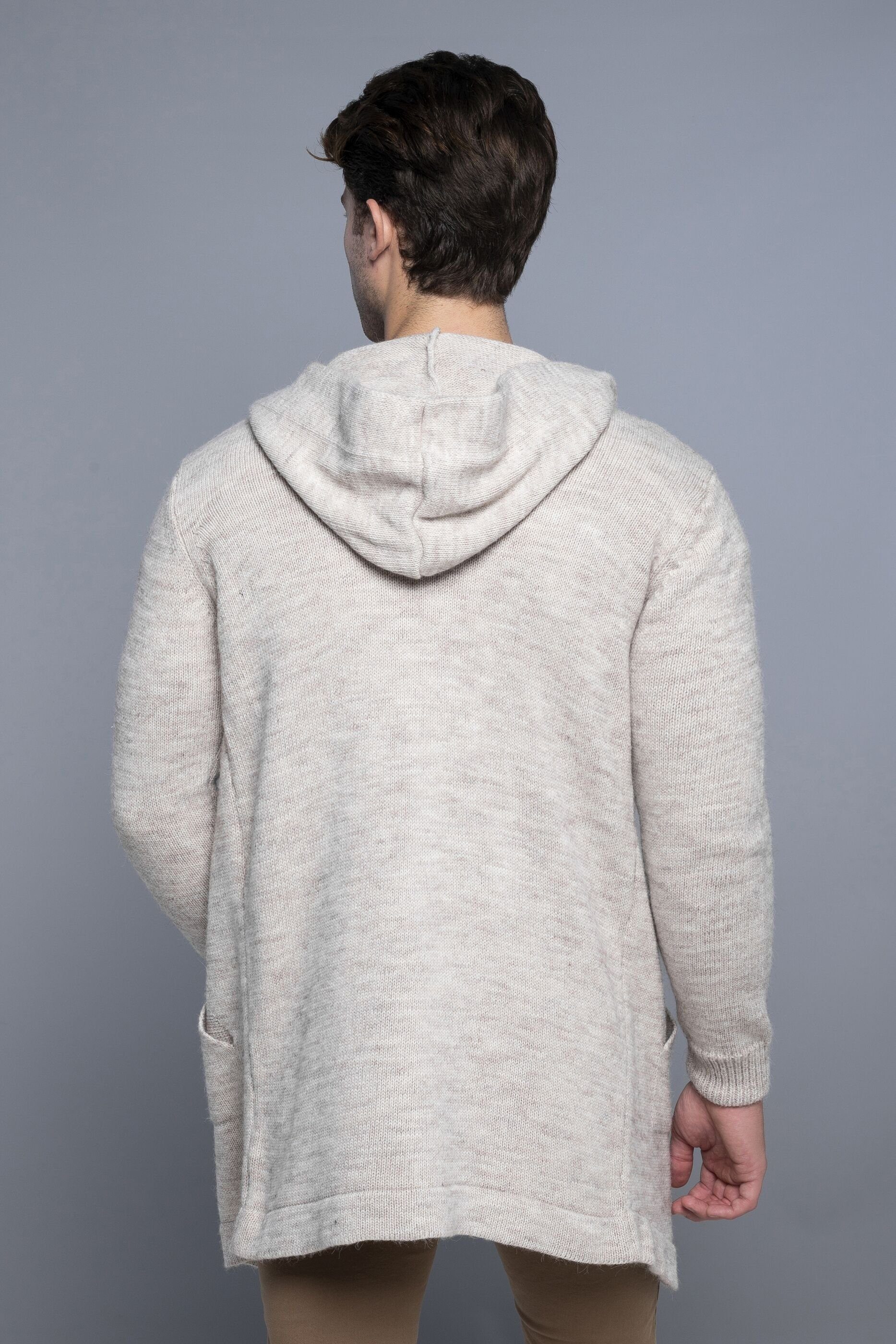 CARISMA Strickjacke mit Kapuze und praktischen Seitentaschen