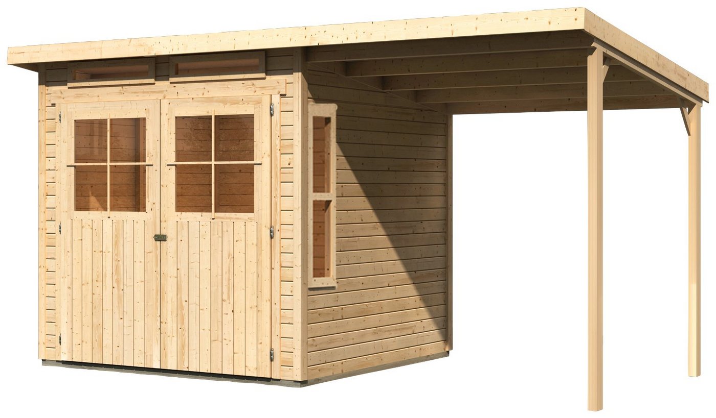 Thumbnail - Karibu Gartenhaus Falkensee 3, BxT: 415x236 cm, (Set)