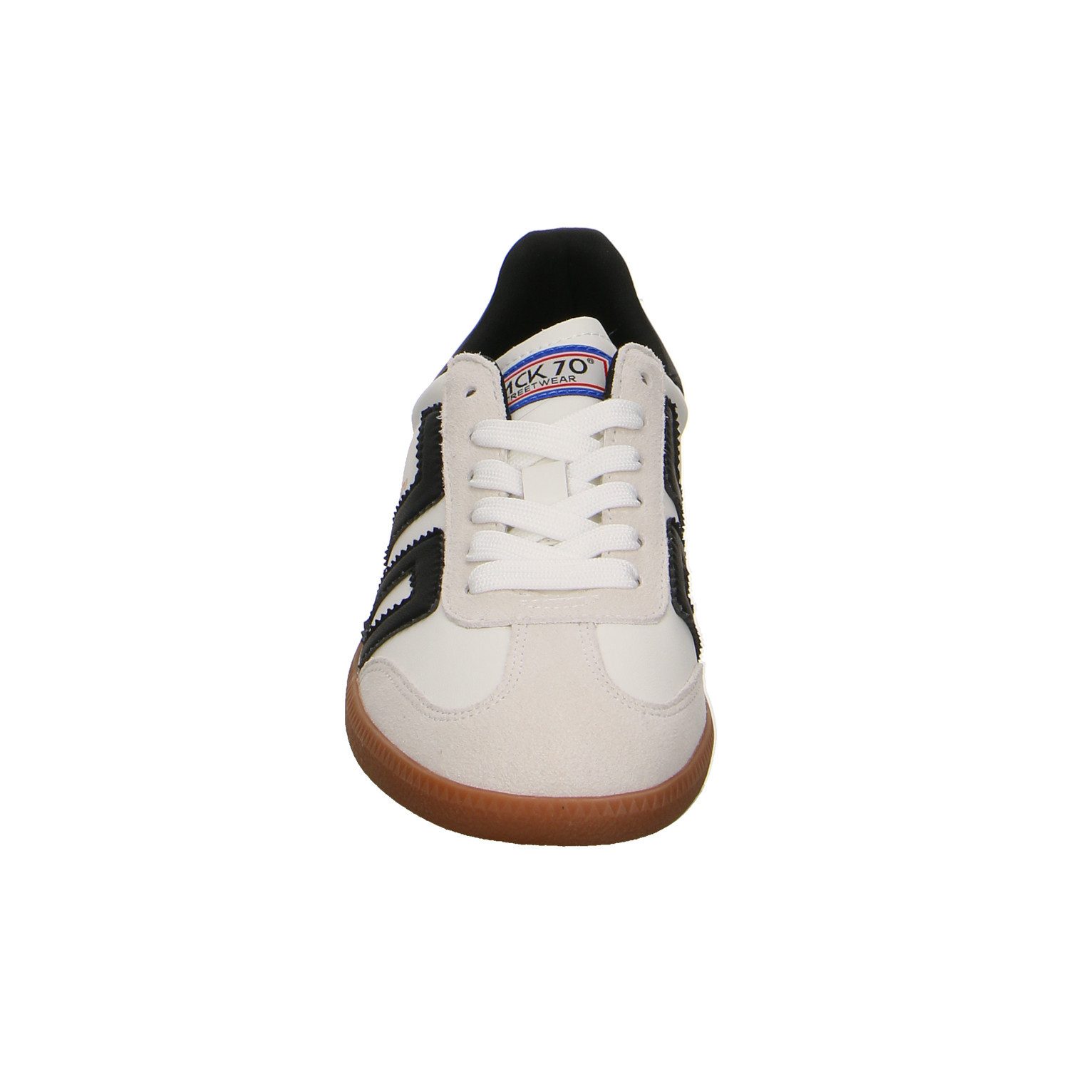 Back 70 Back 70 Cloud Black Velour Schnürschuhe weiss Schnürschuh