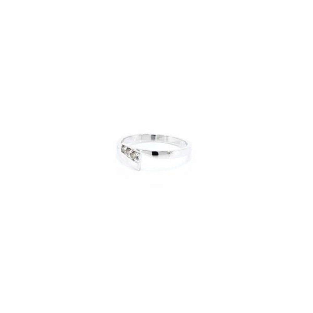 Cavill Diamantring Champagner Diamant Silber Ring, 0,106 ct (1-tlg)
