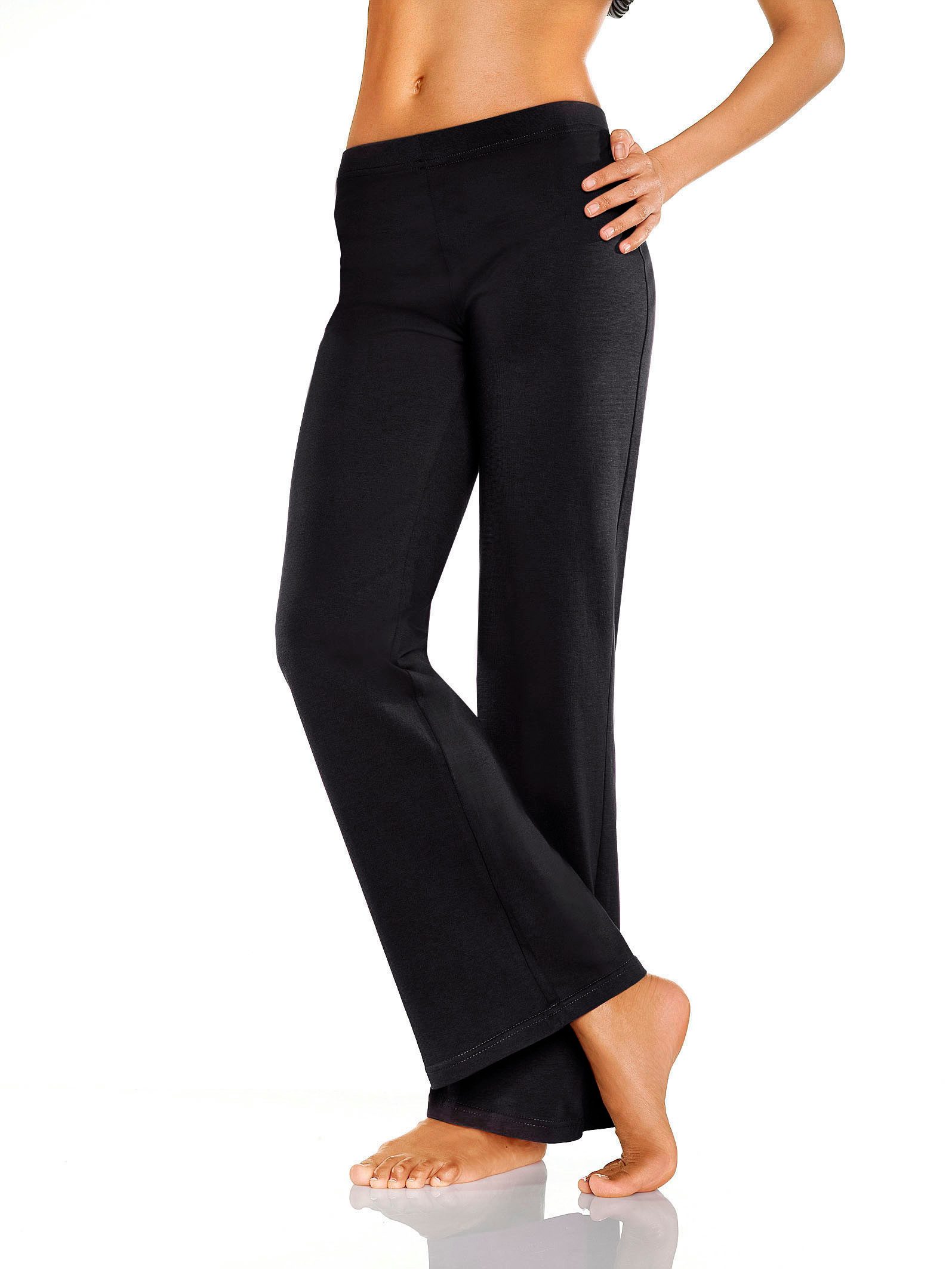 vivance active Jazzpants (2er-Pack) mit leicht ausgestelltem Bein, Loungewear