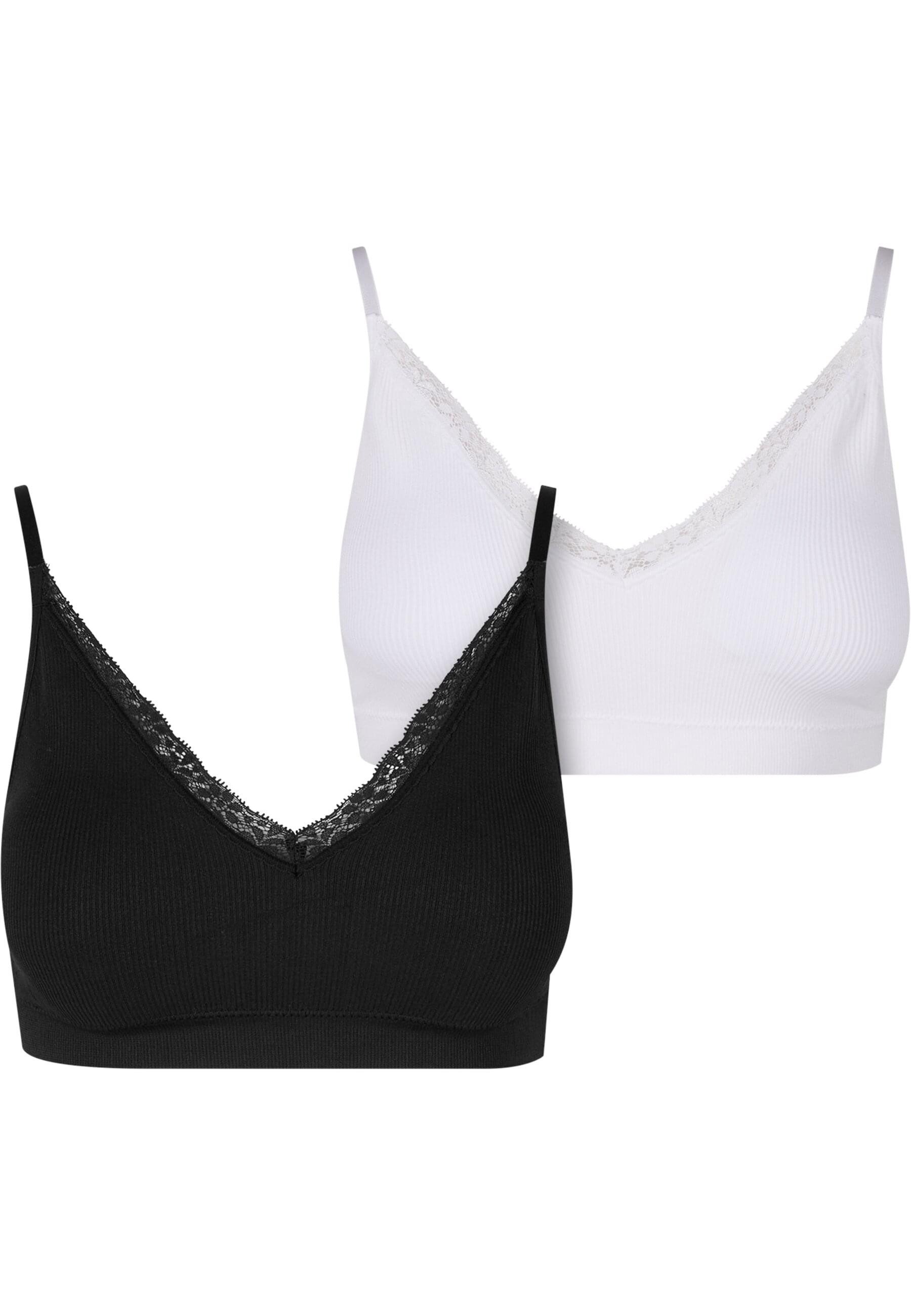 URBAN CLASSICS Sport-BH Urban Classics Ladies Padded Rip Bra 2-Pack günstig online kaufen