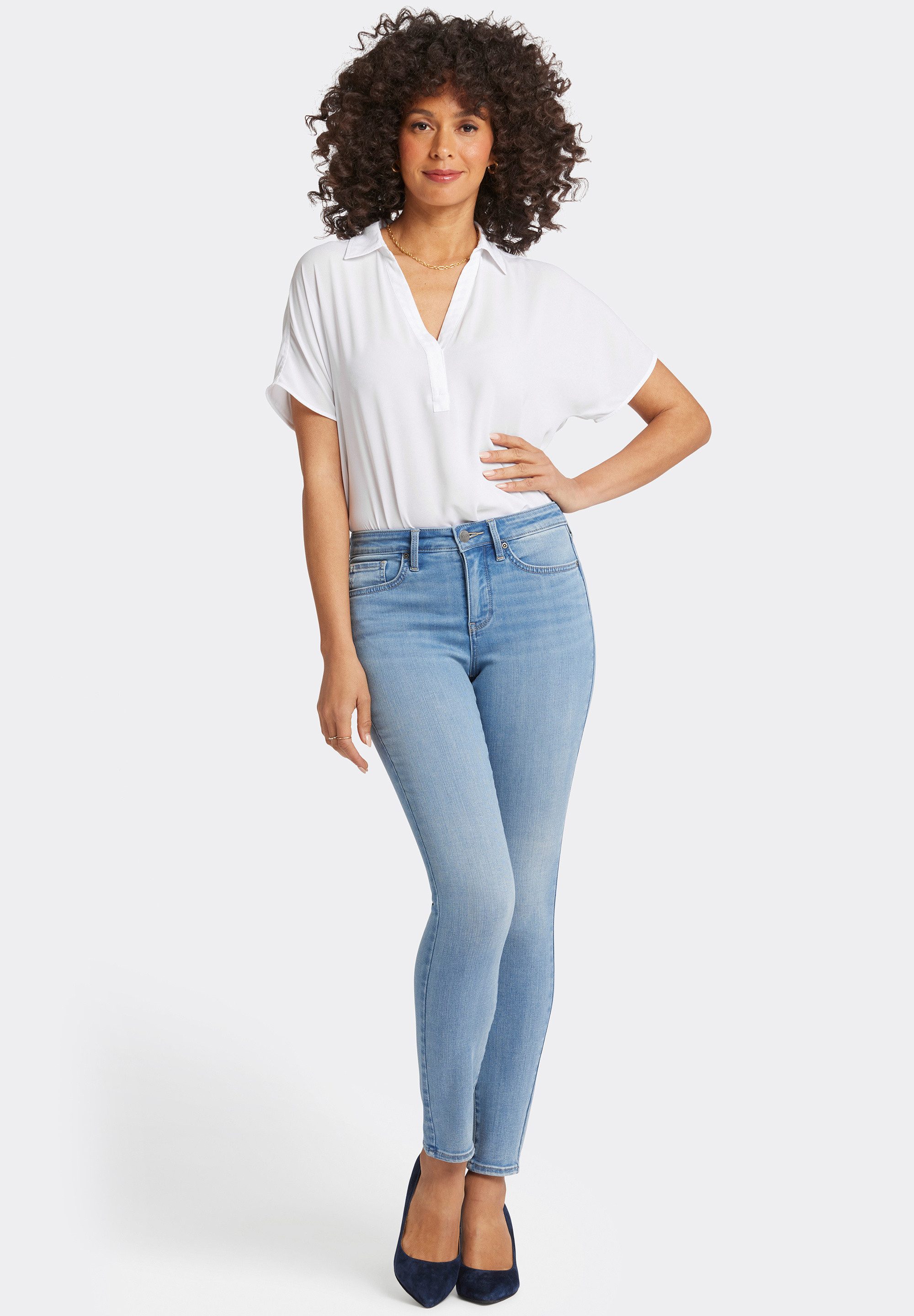 NYDJ Skinny-fit-Jeans Ami Skinny Stretchy Denim Figurformend, 5-Pocket Design