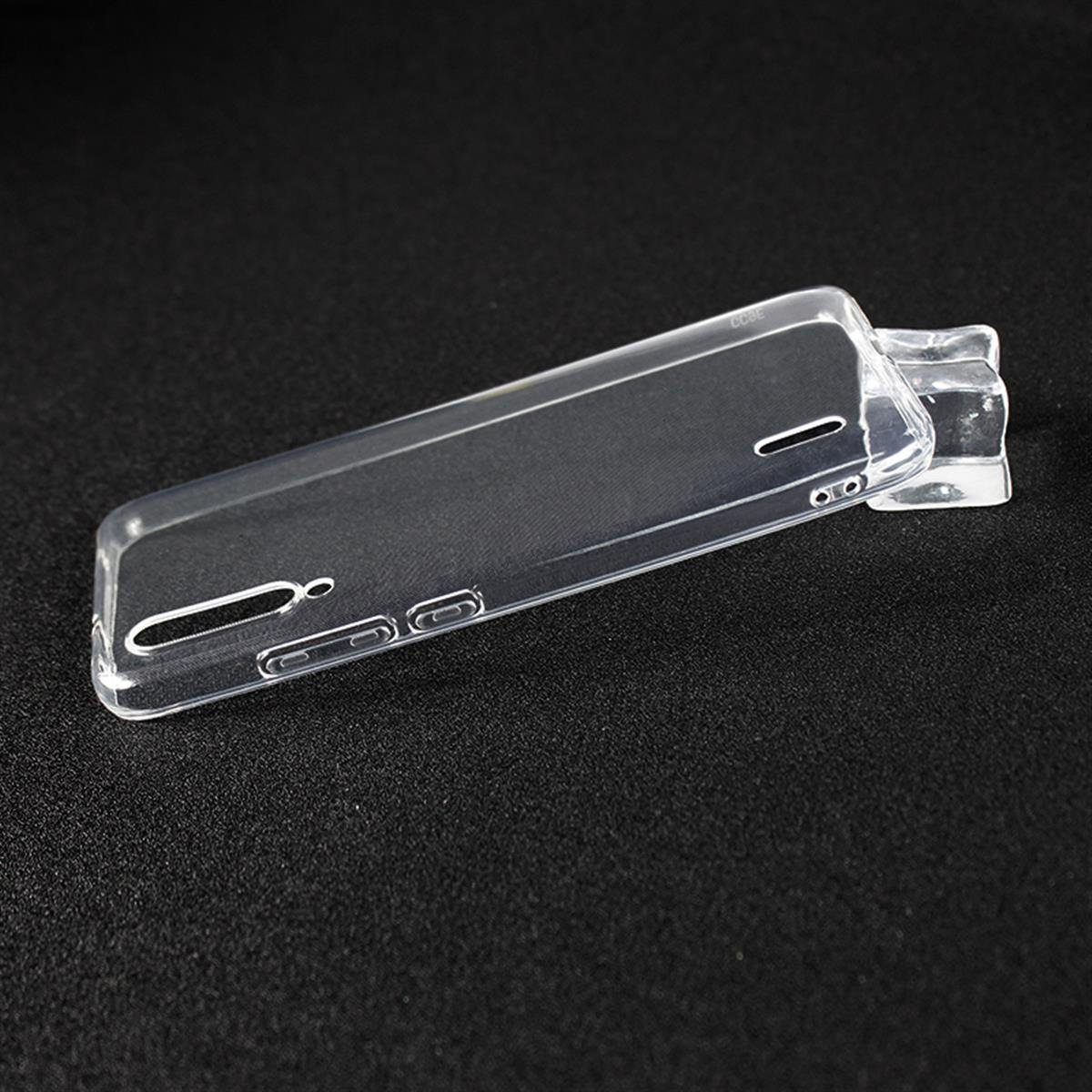CoverKingz Handyhülle Xiaomi Mi 9 Lite Handyhülle Silikon Case Schutzhülle Cover Schale Klar
