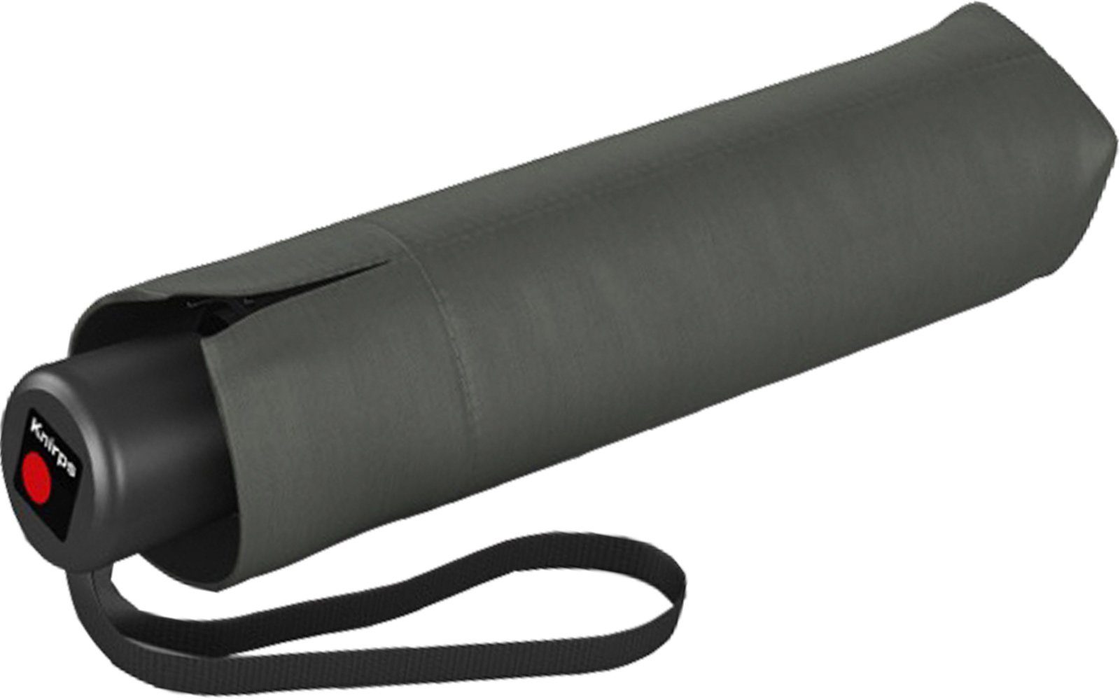 Knirps® Taschenregenschirm A.050 Medium leicht stabil grau und Manual