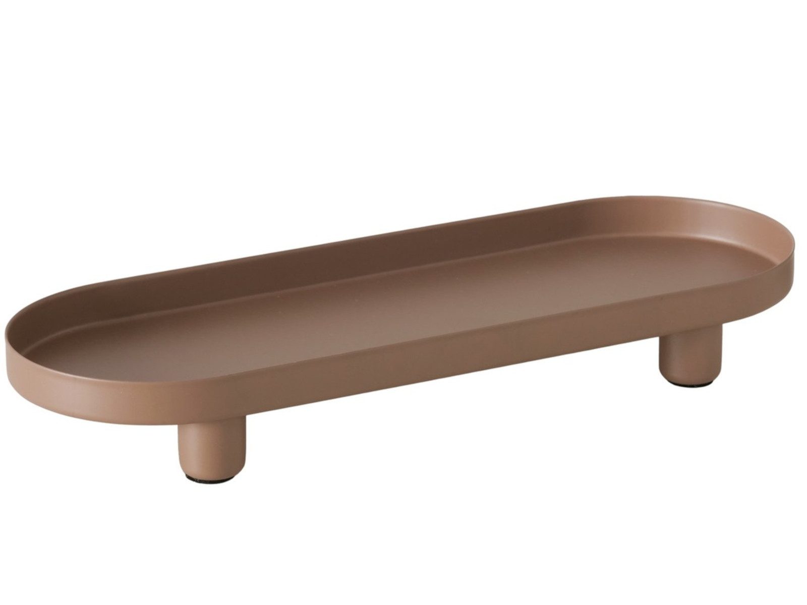 BOLTZE Dekotablett Manon Tablett braun 28cm