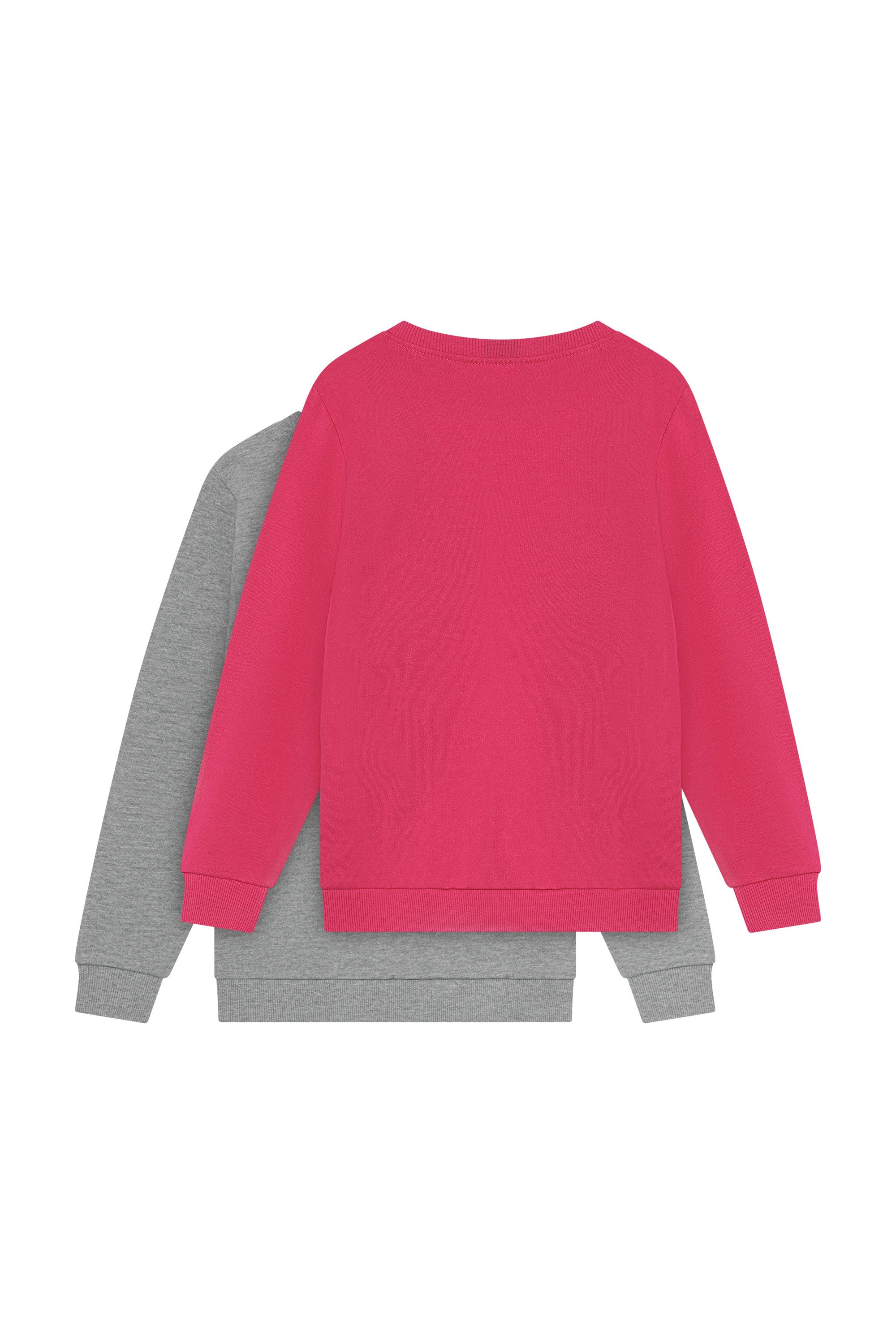 Minymo Sweatshirt MISweatshirt Kuscheliges 2 Pack Sweatshirts