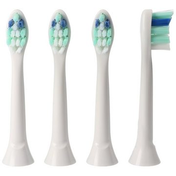 AccuCell Blutdruckmessgerät 4 Stück Gum Care Cleaning Brush Ersatz-Zahnbürstenkopf für elektrisch