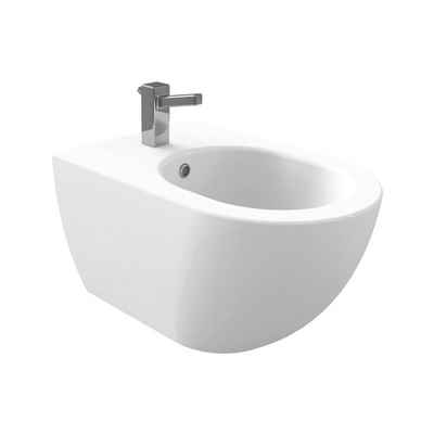 Creavit Bidet FE510-00CB00E-0000, oval, wandhängend, einzel, 1 tlg.