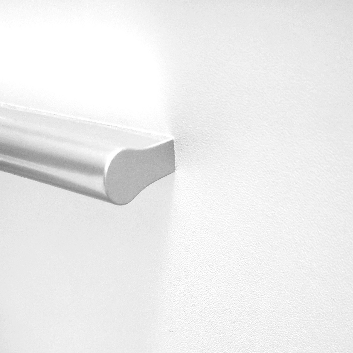 Homestyle4u Küchenzeile 160 cm ohne Geräte klein Einbauküche Singleküche Weiß matt Eiche Glas, (Oberschränke, Unterschränke, Arbeitsplatte), Küchenblock, Weiß/Creme und Braun