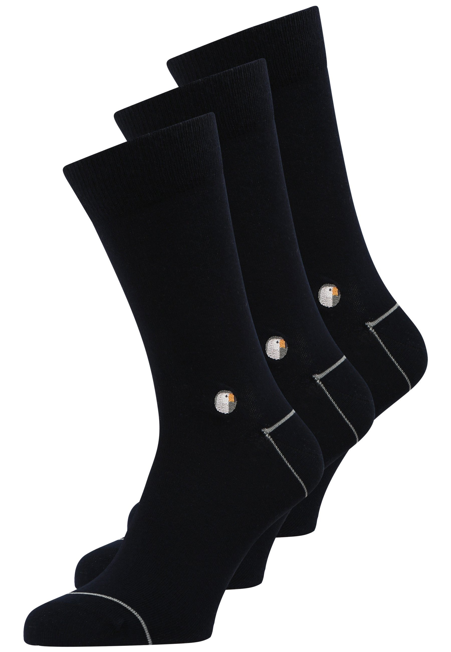 zertifizierte Pack 3er Bio-Baumwolle GOTS (3-Paar) Set Socken 3 Sokid