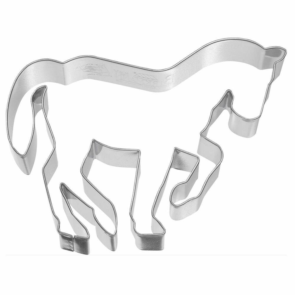 Birkmann Ausstechform Pferd in Piaffe 11 cm, Edelstahl
