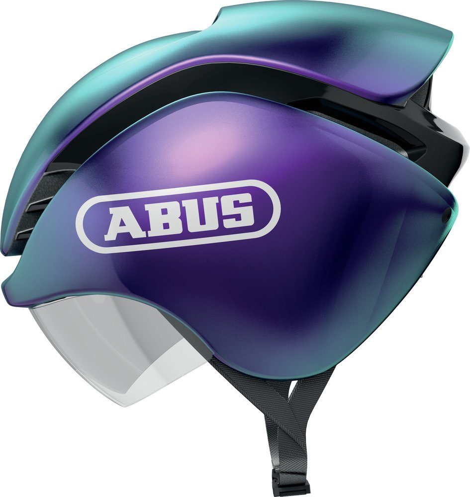 ABUS Rennradhelm GAMECHANGER Tri shiny black