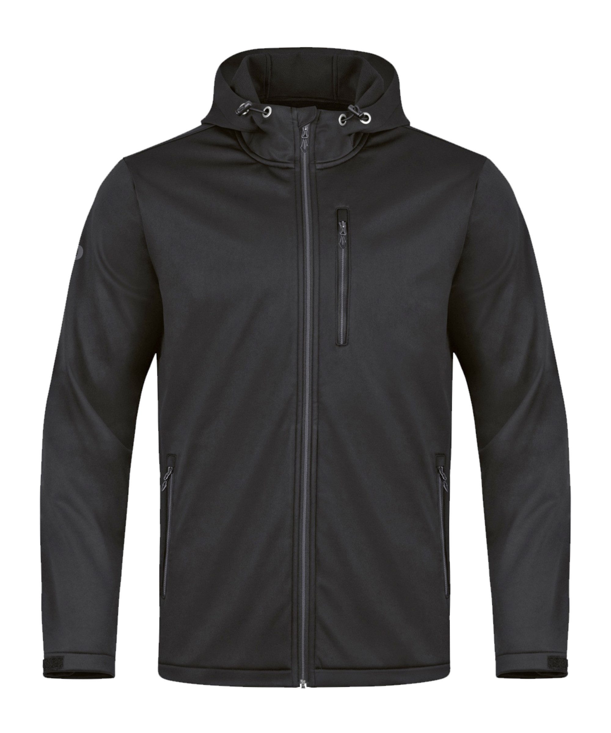 Jako Allwetterjacke Premium Softshelljacke Kids (1-St) Kapuze_Kordelzug