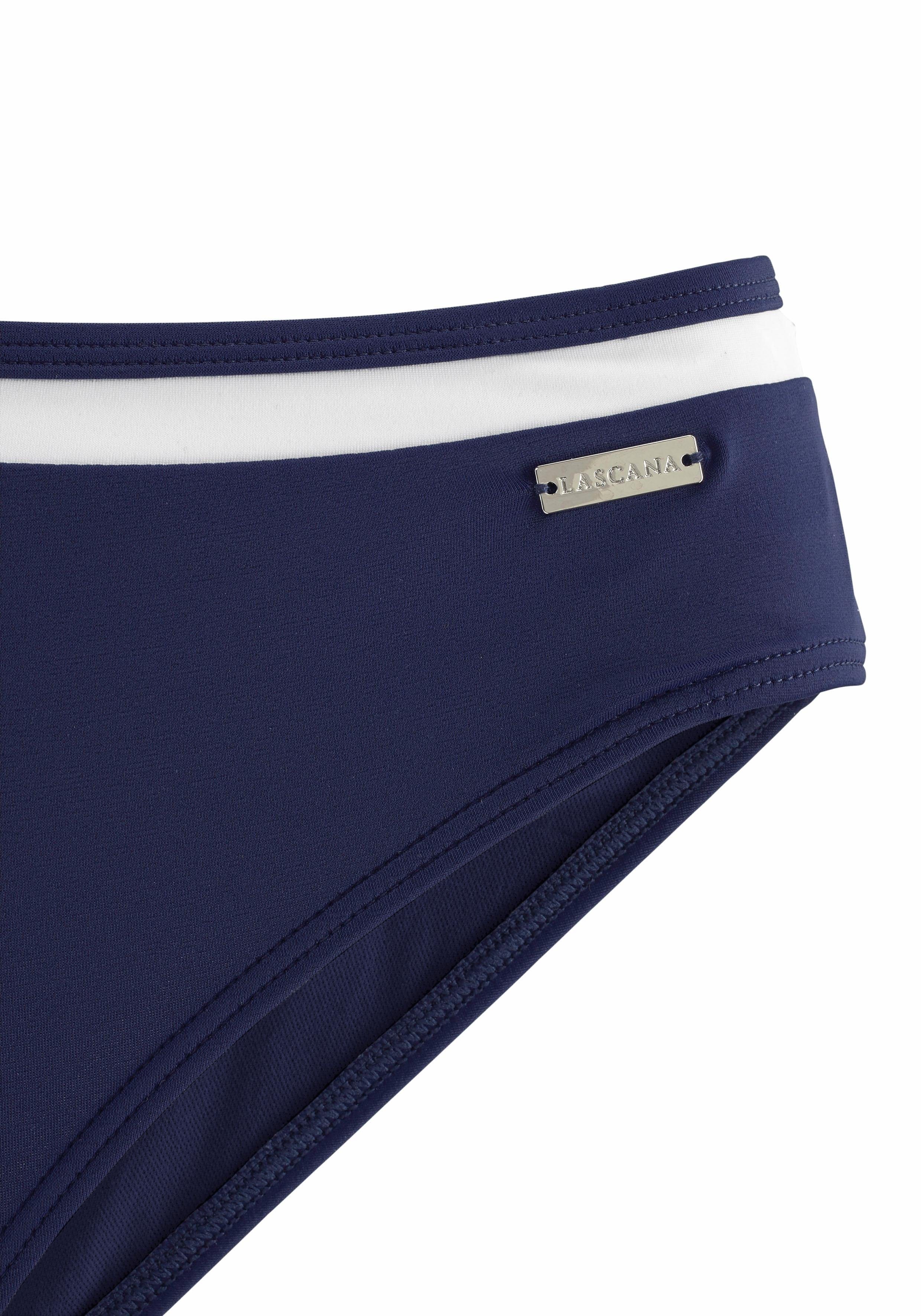 LASCANA Bügel-Bikini mit Kontrastdetails – Bild 4 von 5