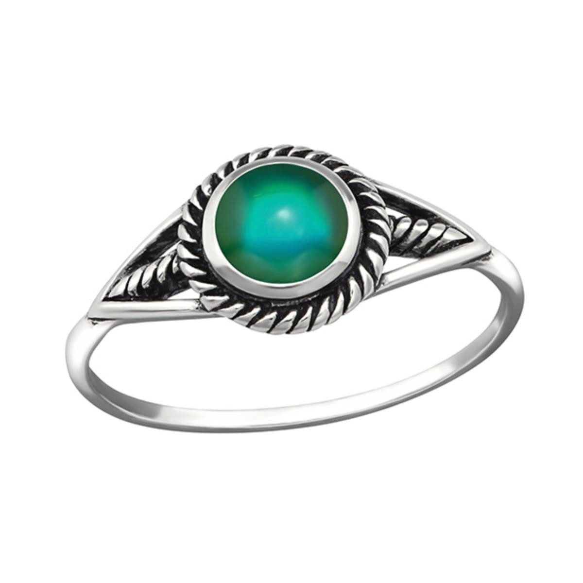 Order & Smile Schmuck Silberring Stimmungsring günstig online kaufen