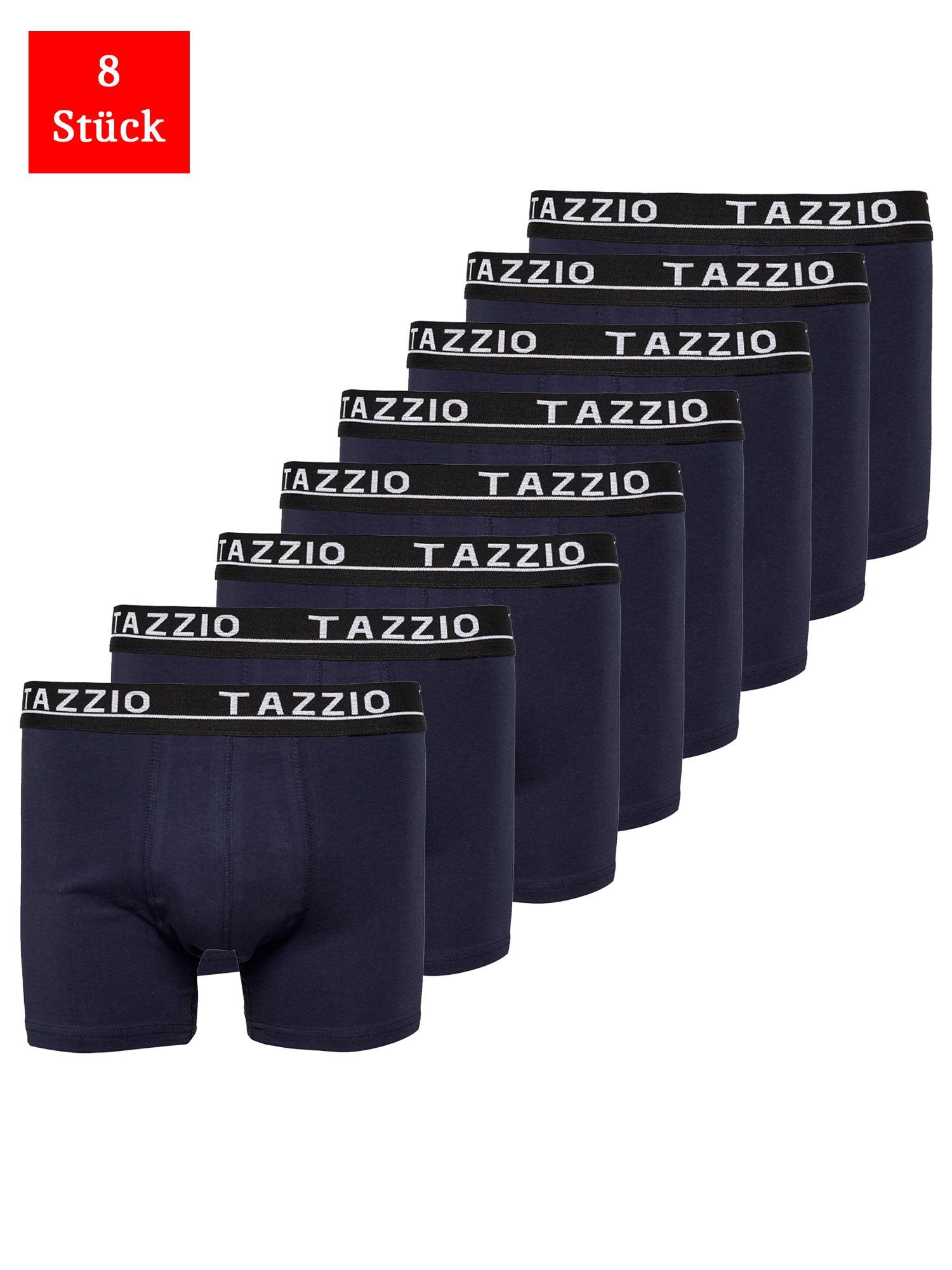 Tazzio Boxershorts 8er SET (Packung, 8-St., 8er-Pack) Unterwäsche Unterhosen Männer Retroshorts