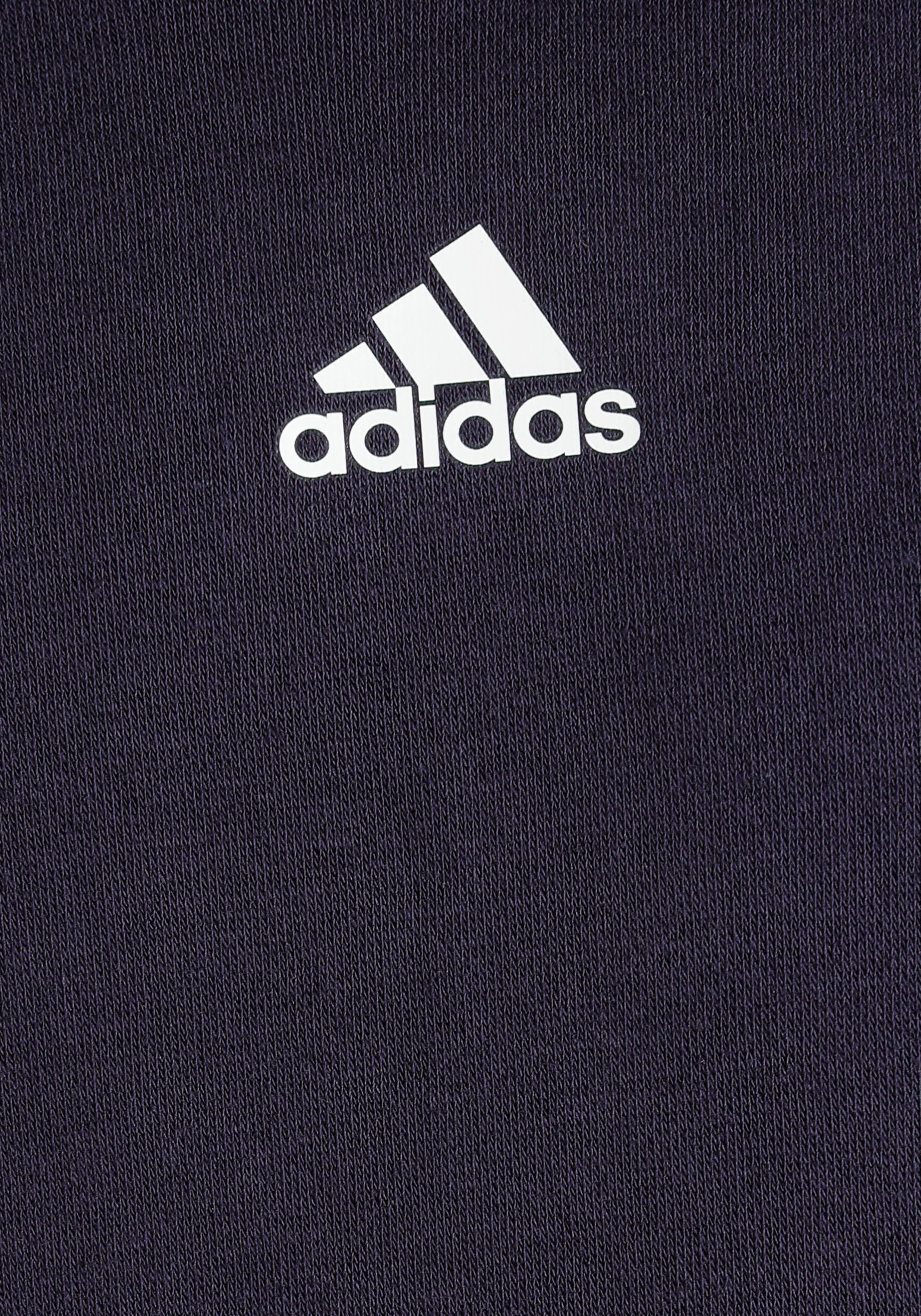 adidas Sportswear Sweatshirt COLORBLOCK 3STREIFEN Legend / Better HOODIE / Scarlet Ink White
