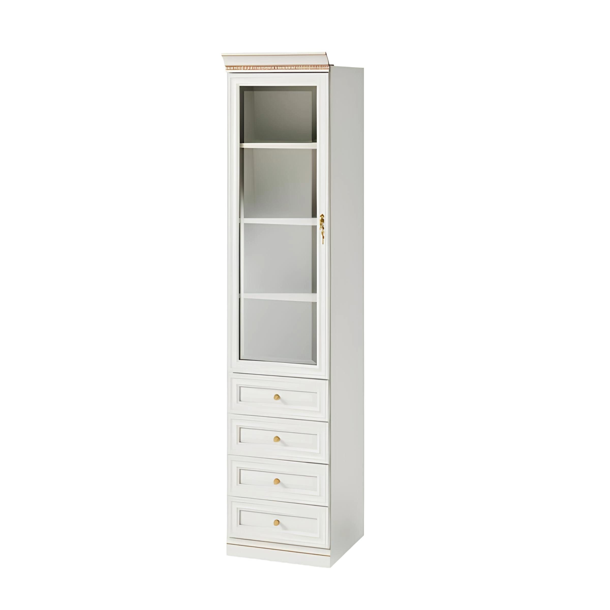 Xlmoebel Kleiderschrank Moderner Hochschrank mit viel Stauraum für Kleidung und Wäsche (Schrank (TRK) Hergestellt in Europa