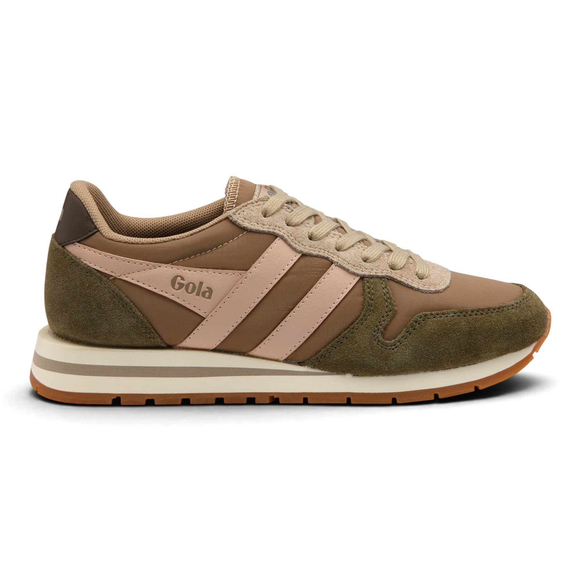 Gola Daytona Chute 2026 braun/khaki/pink Damen Sneaker