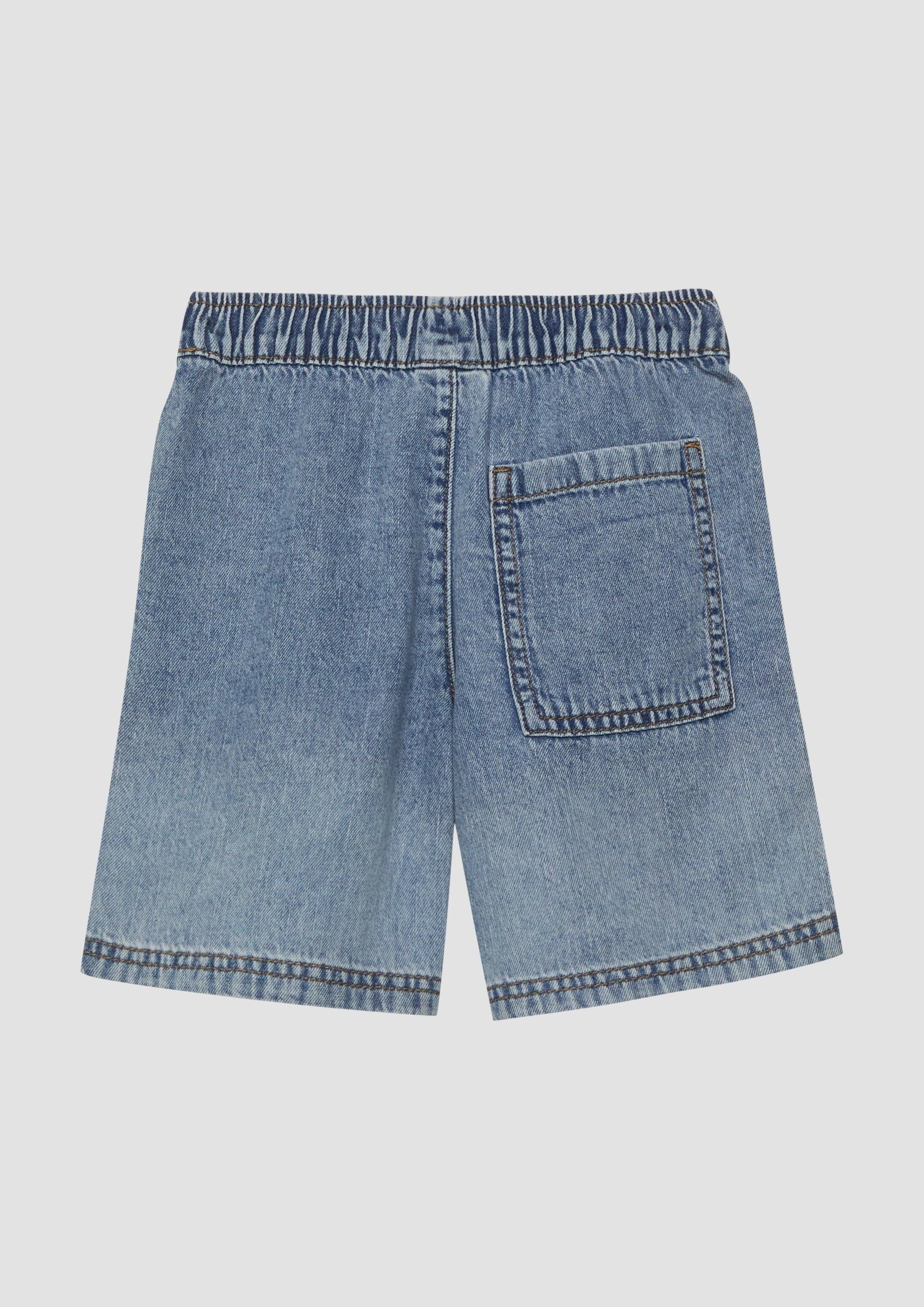 s.Oliver Jeansshorts Jeans-Hose Bermuda Jeans pull-on / Loose Fit / High Rise / Wide Leg