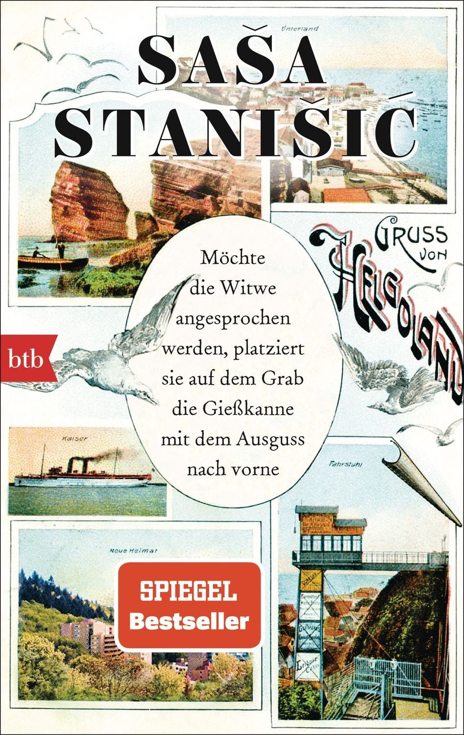 Möchte die Witwe angesprochen werden, platziert sie auf dem Grab die G / Saša Stanišić, SPIEGEL-Bestseller