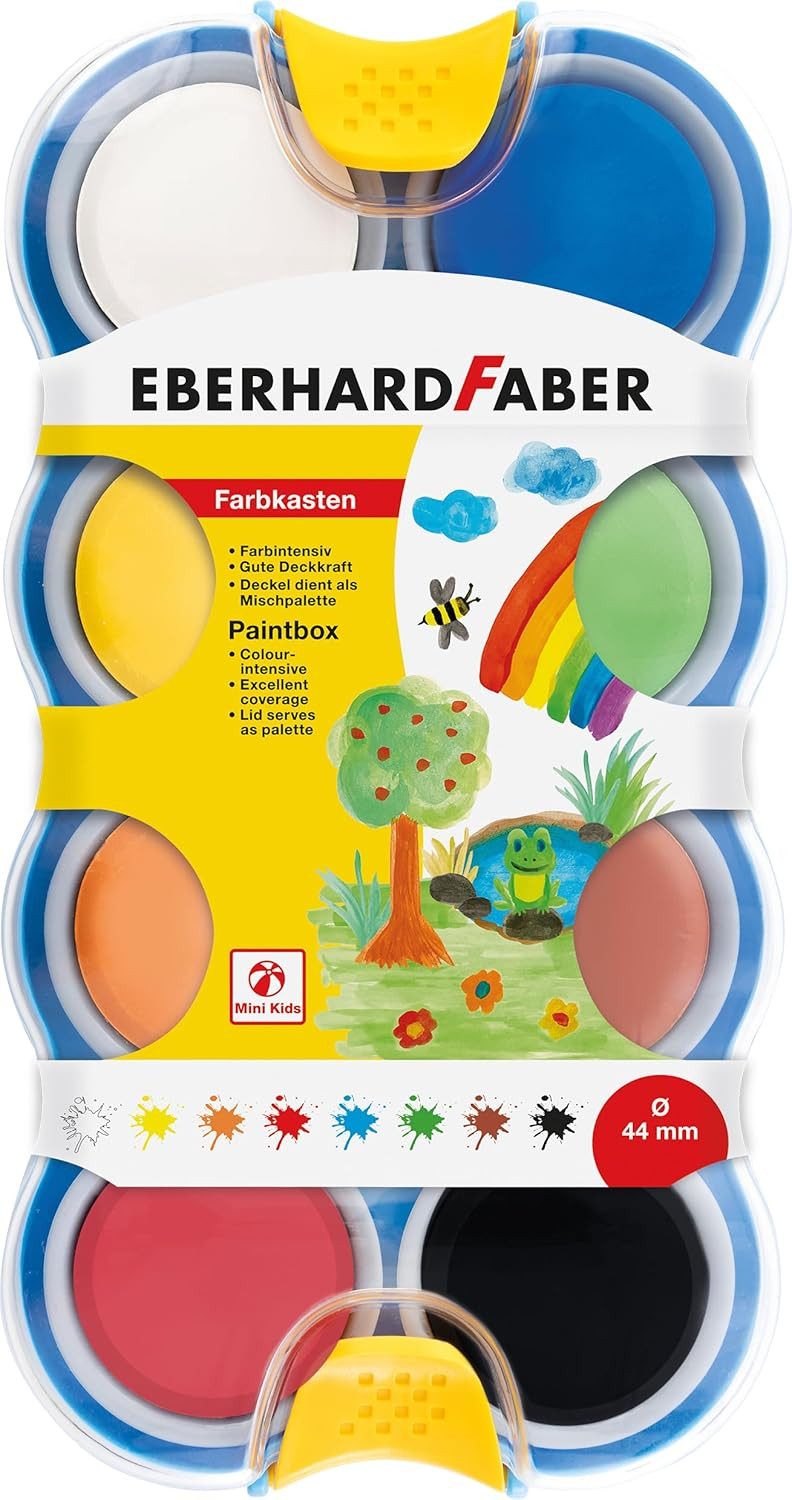 Eberhard Faber Farbkasten Eberhard Faber Farbkasten Mini Kids 8 Farben