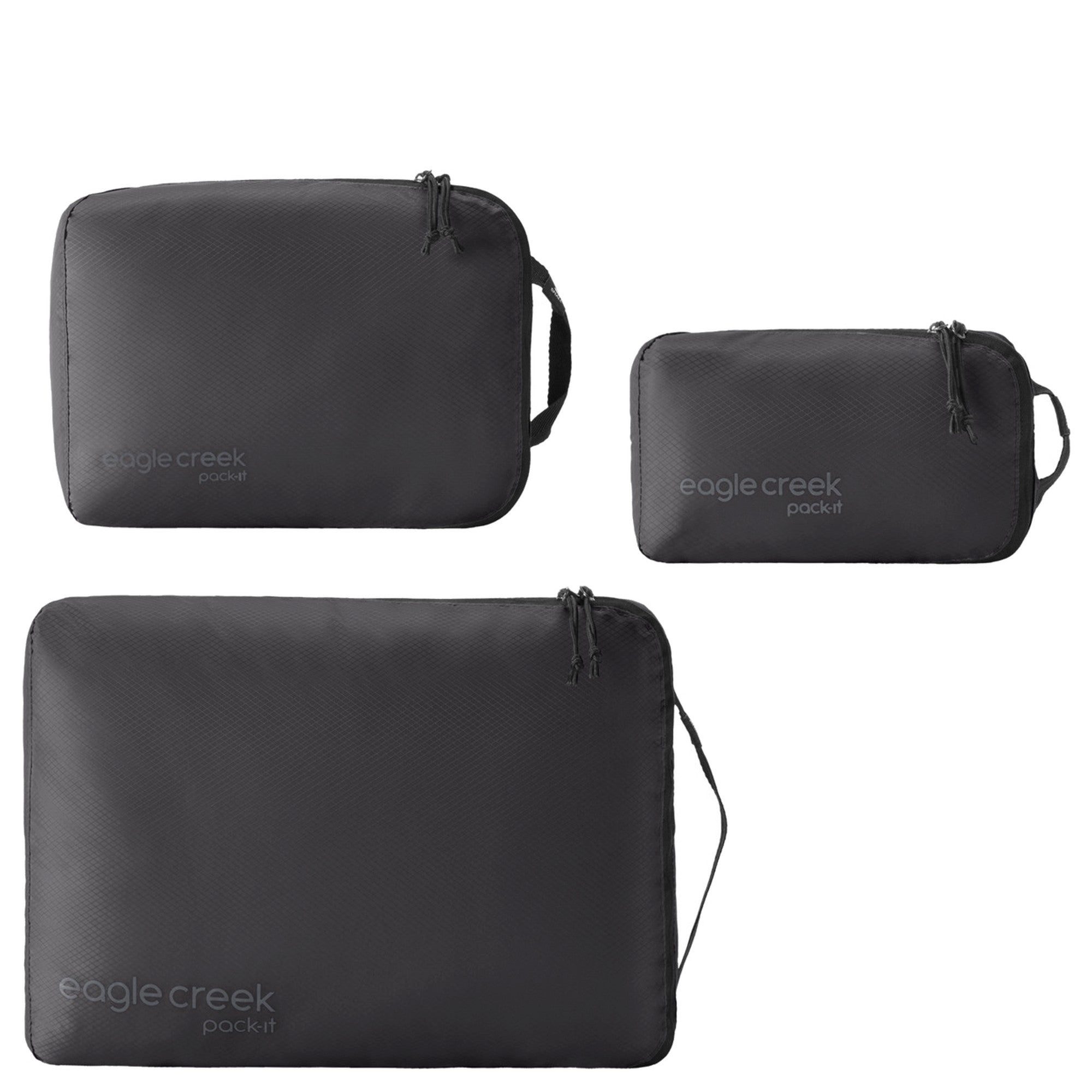 Eagle Creek Kofferorganizer Pack-It Isolate Cube Set XS/S/M 3tlg. - Packsack (black)