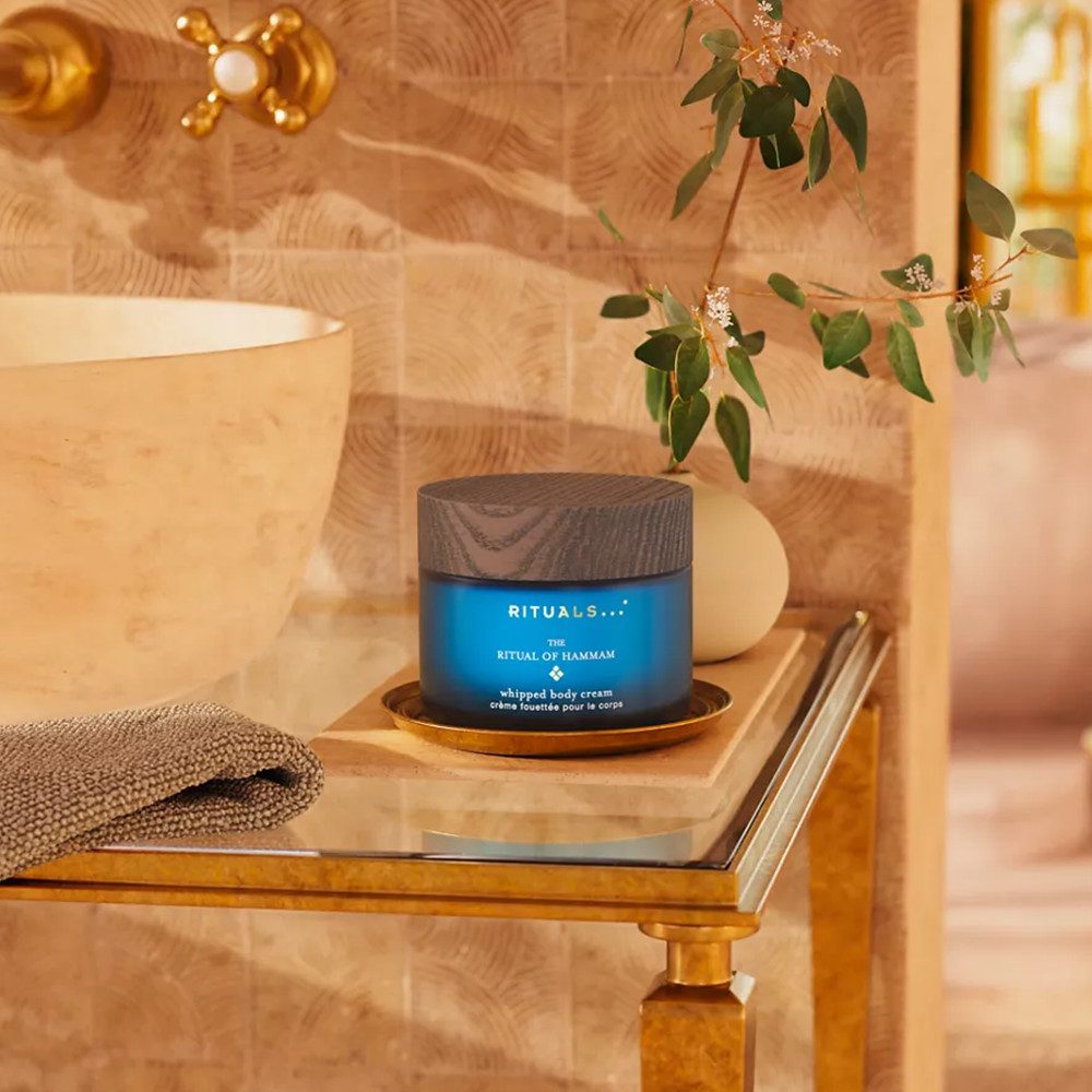 Rituals Körpercreme Rituals Körpercreme The Ritual Of Hammam 220 ml, 1-tlg., Reichhaltige Körpercreme mit Arganöl und Eukalyptus