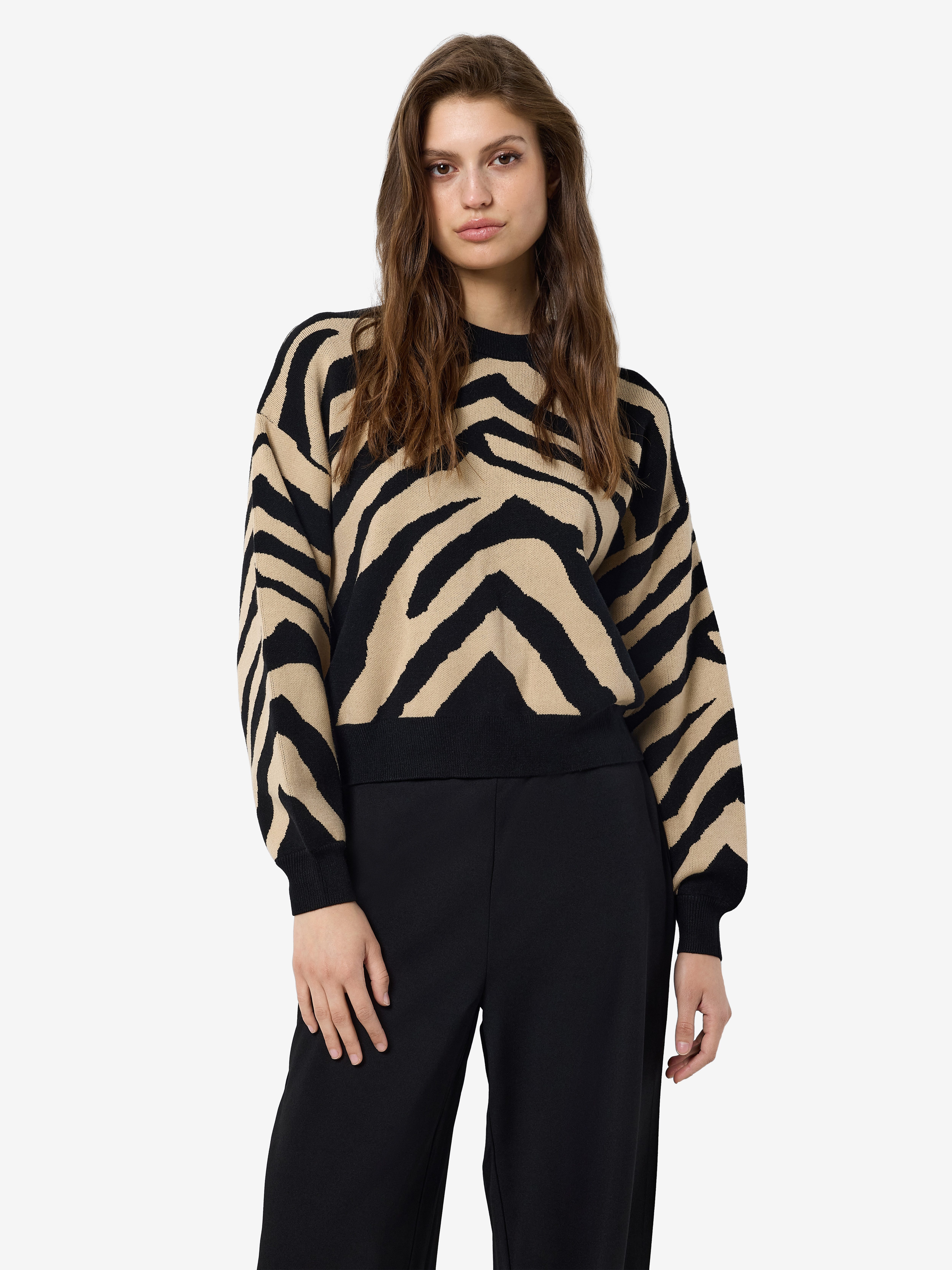 Noisy may Strickpullover NMCHARLOTT L/S O-NECK günstig online kaufen