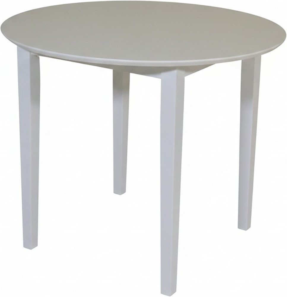 Jahnke Esstisch DINE LITE 90, Esstisch, rund, Massivholz, Skandi-Look, bis zu 4 Personen, 90 cm